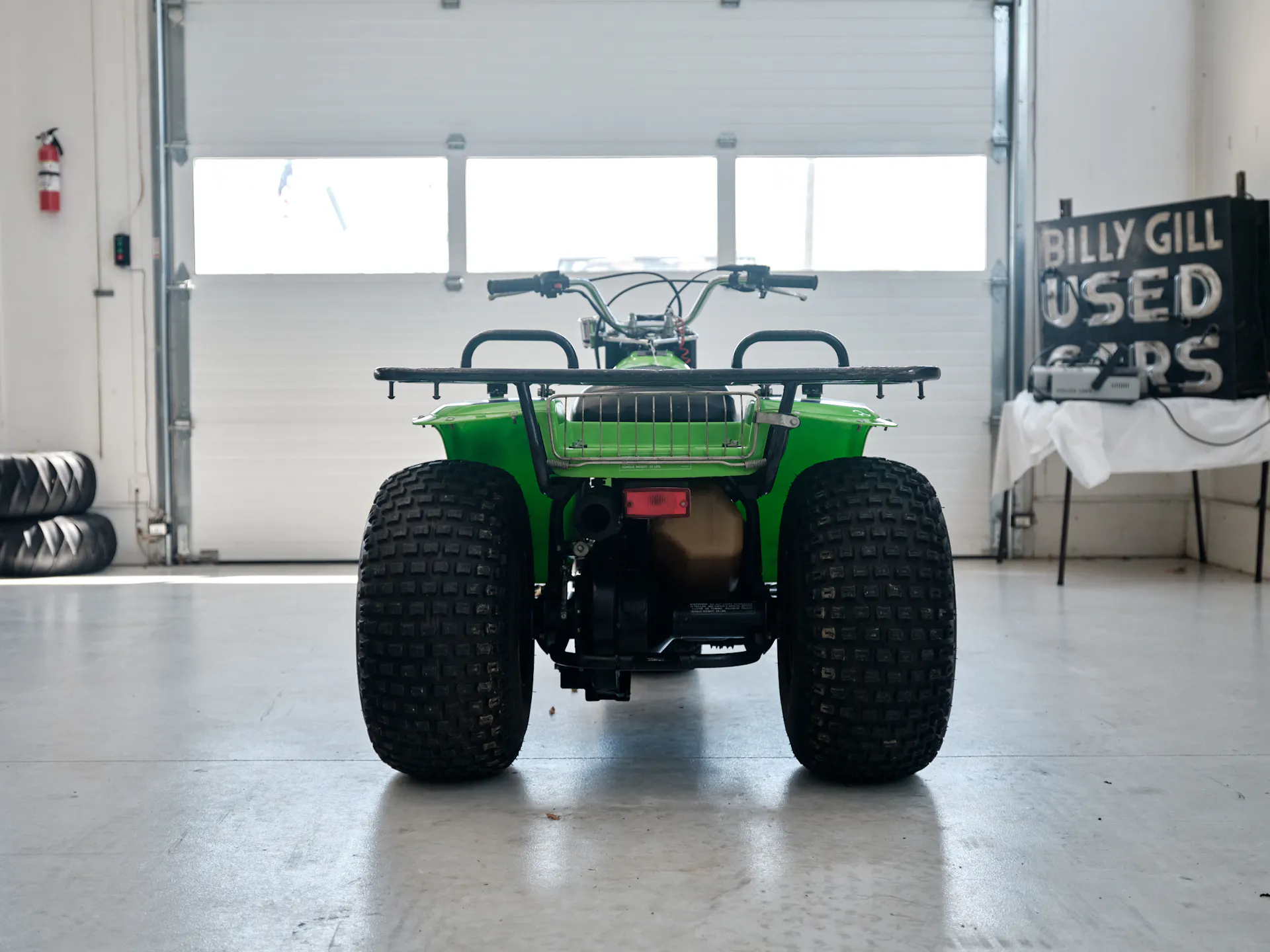 1985 Kawasaki KLT 250 rear