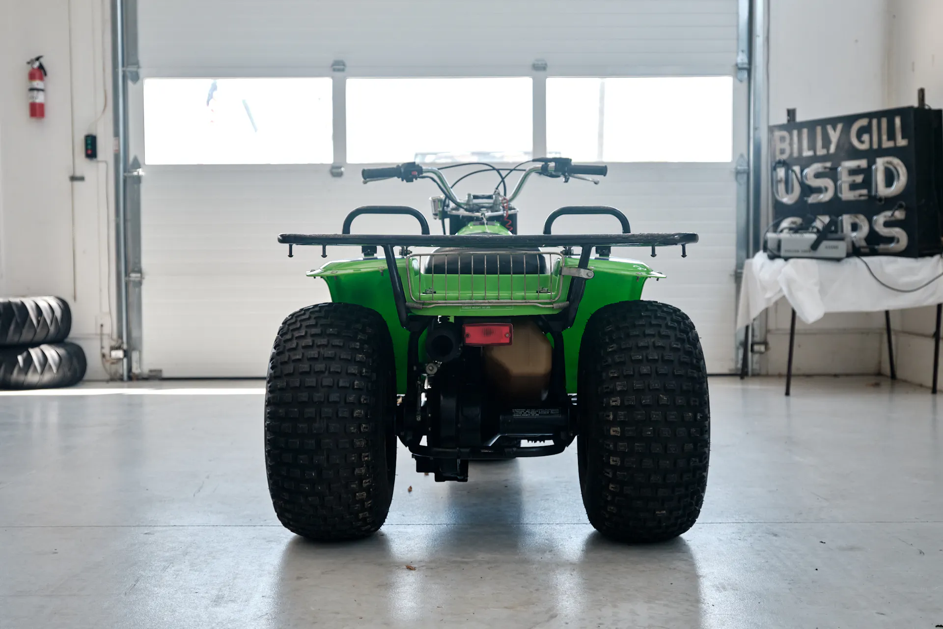 1985 Kawasaki KLT 250 rear
