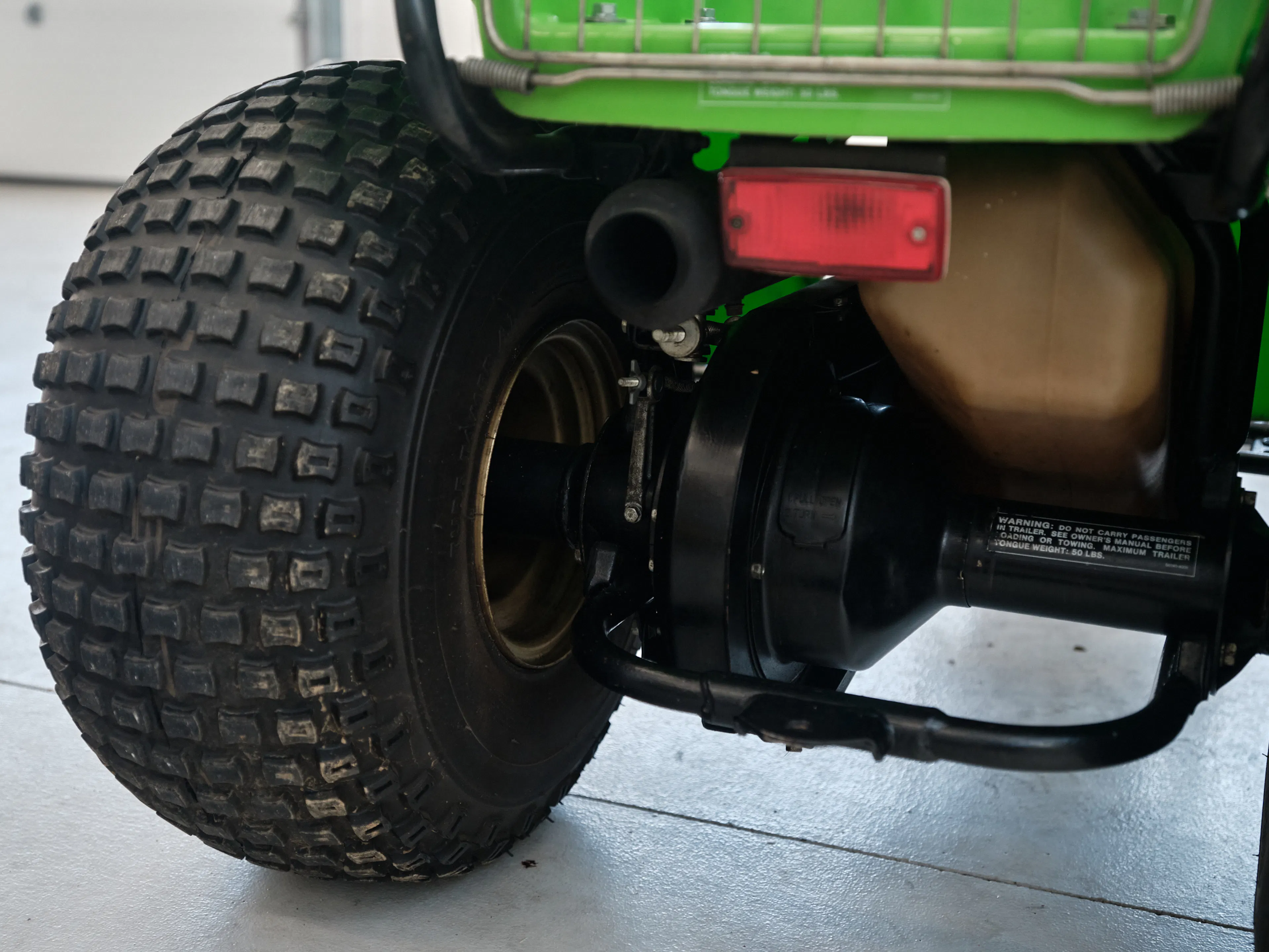 1985 Kawasaki KLT 250 taillight/diff