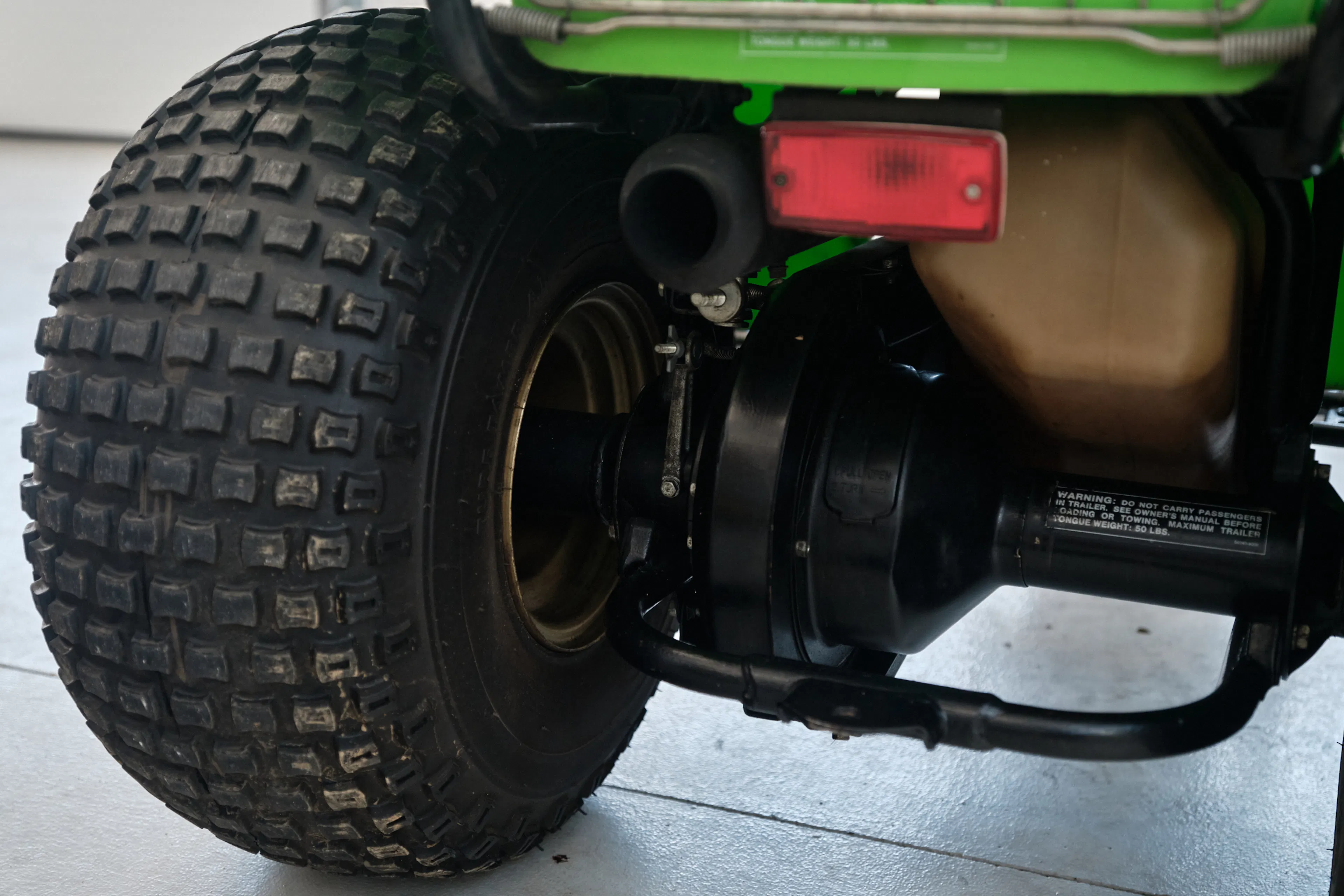 1985 Kawasaki KLT 250 taillight/diff