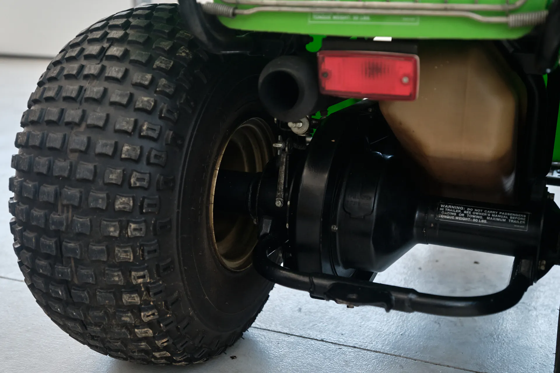 1985 Kawasaki KLT 250 taillight/diff