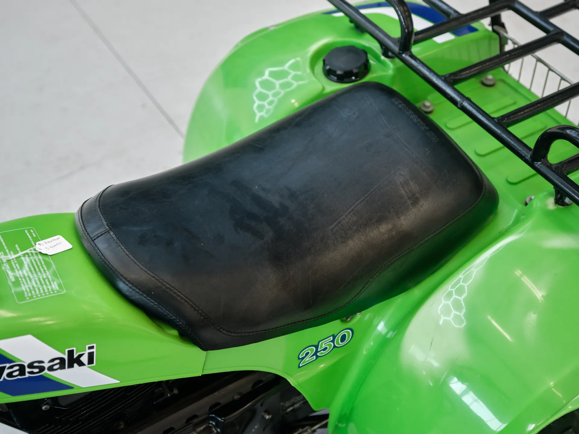 1985 Kawasaki KLT 250 seat