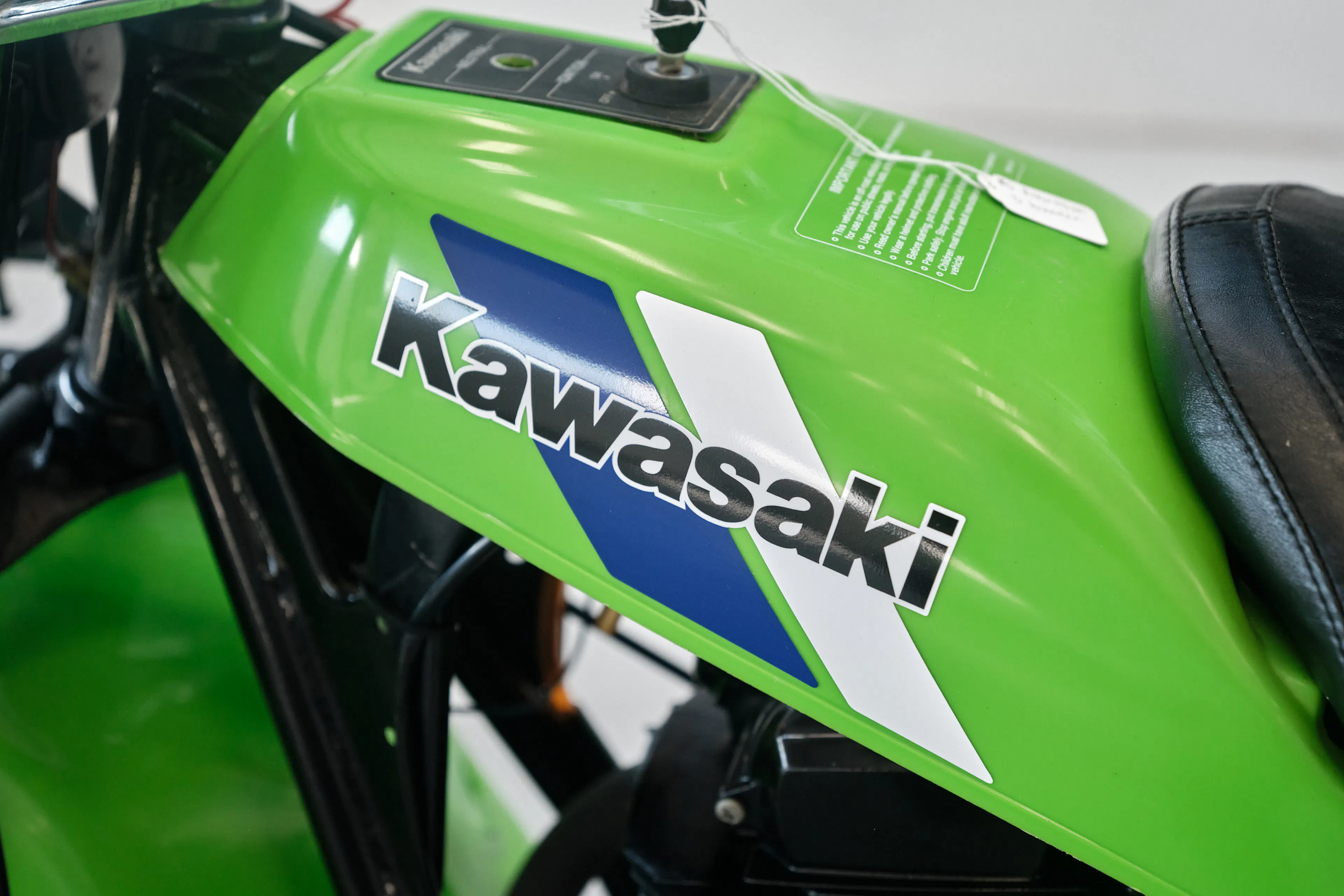 1985 Kawasaki KLT 250 emblem