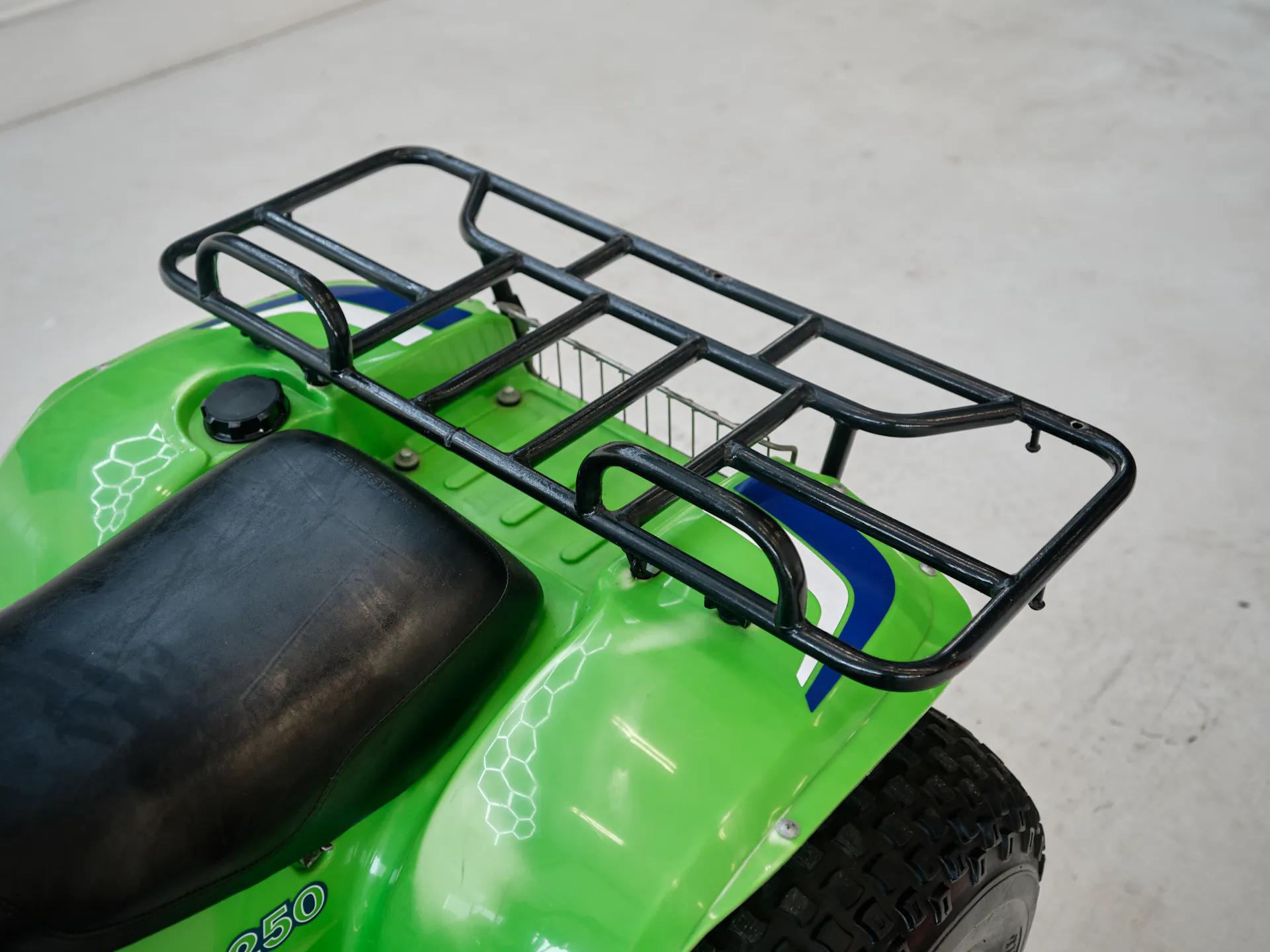 1985 Kawasaki KLT 250 rear rack from front