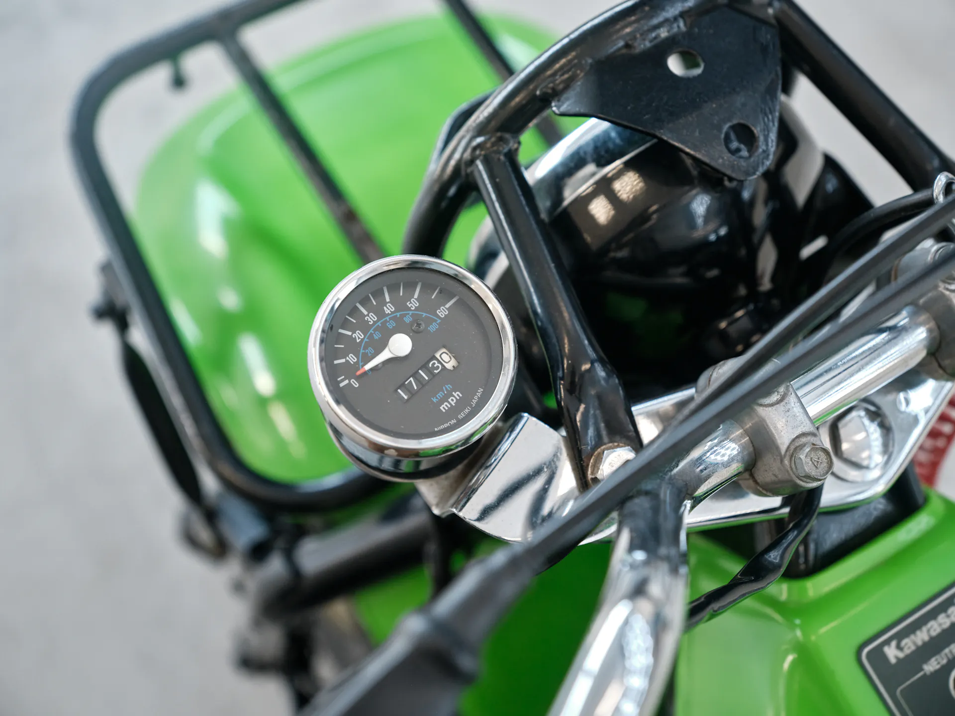 1985 Kawasaki KLT 250 speedometer