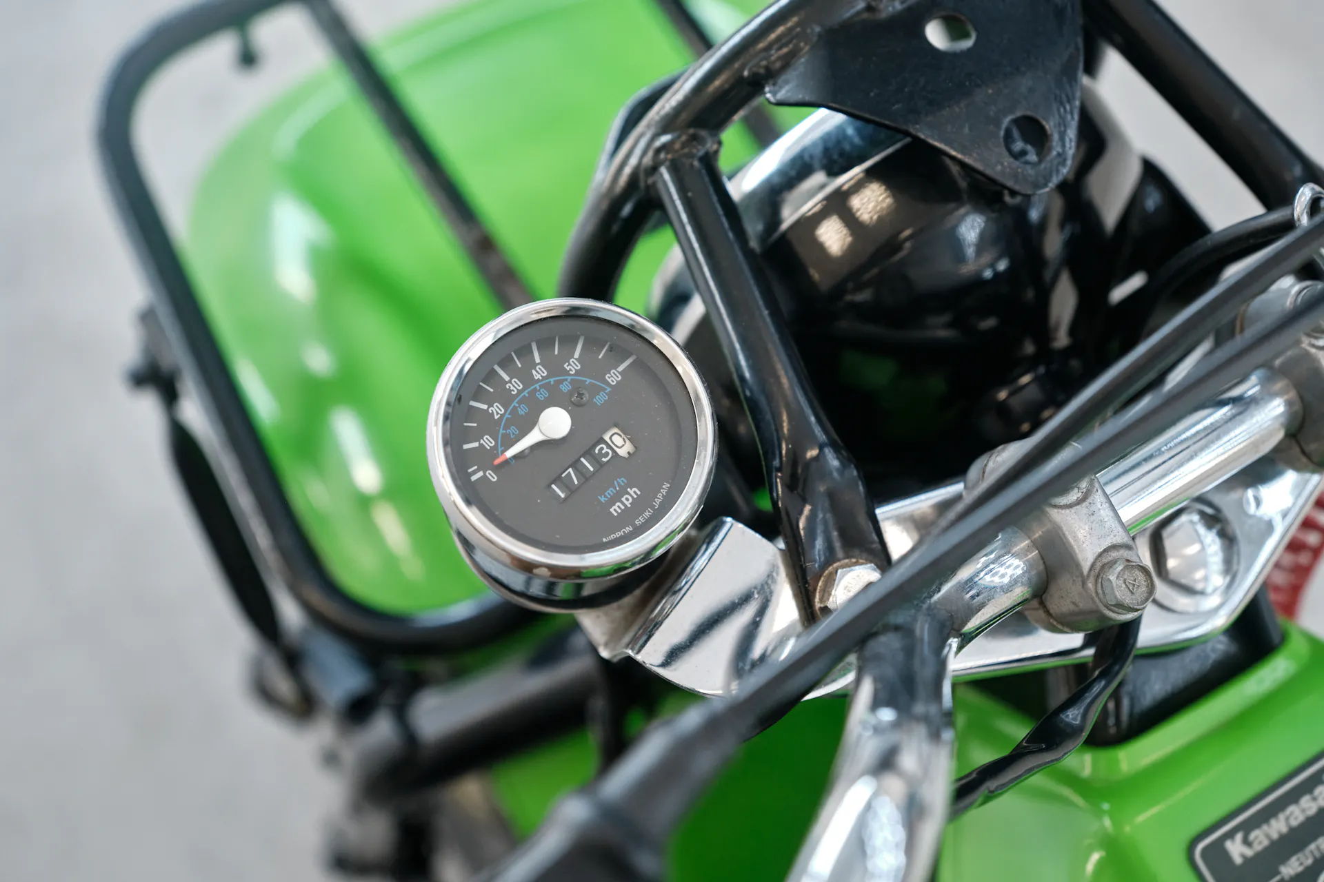 1985 Kawasaki KLT 250 speedometer