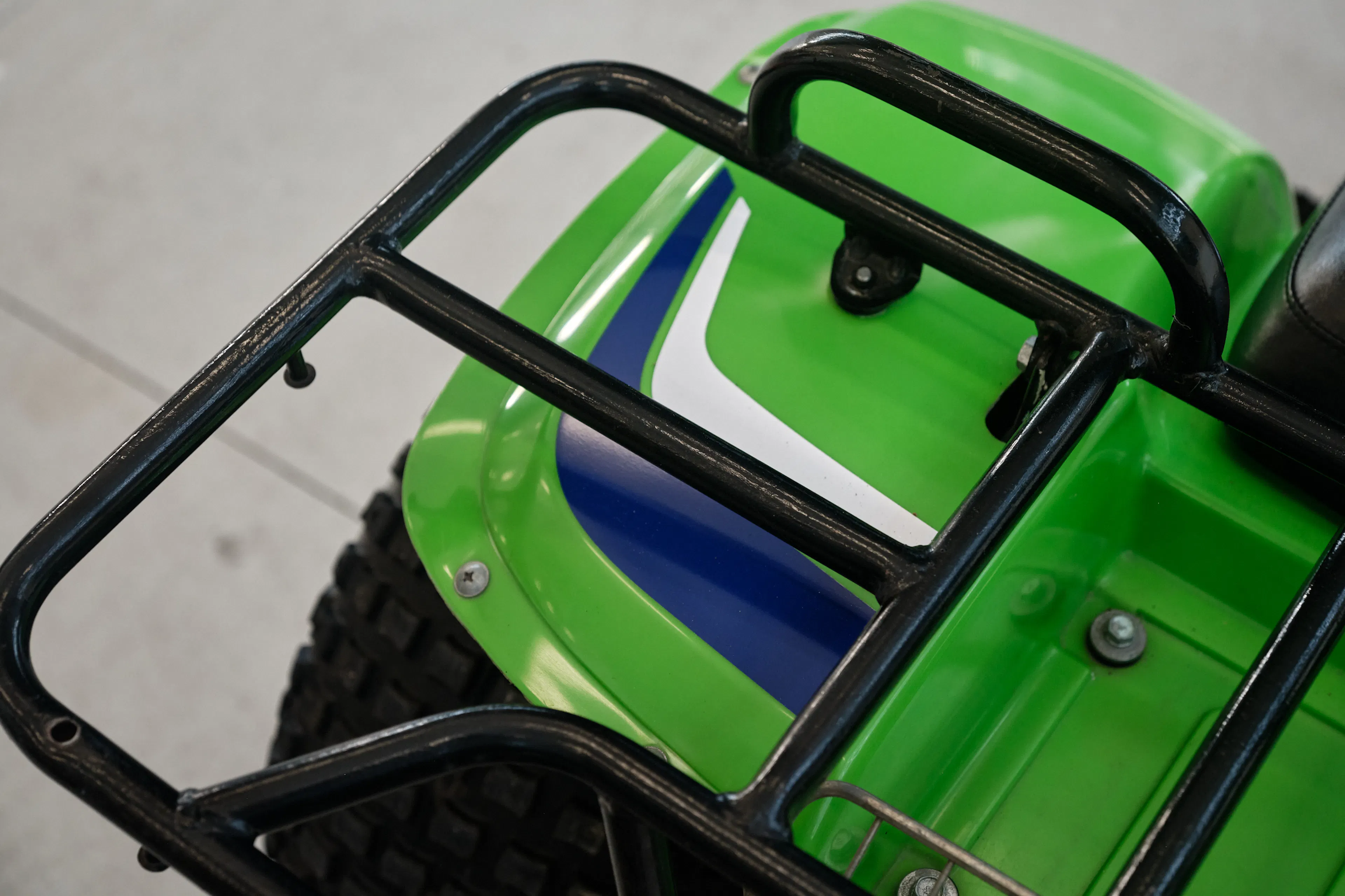 1985 Kawasaki KLT 250 rear rack