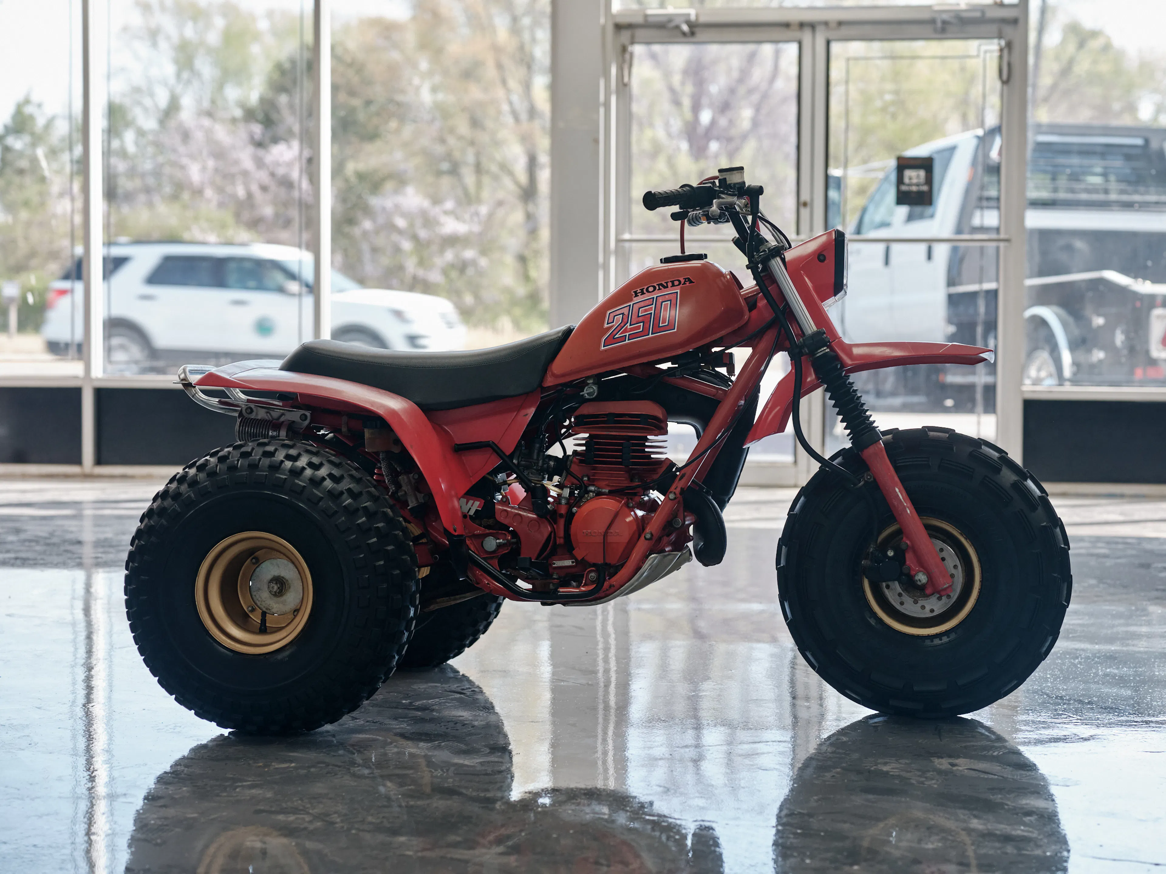 1982 Honda ATC 250R front left side