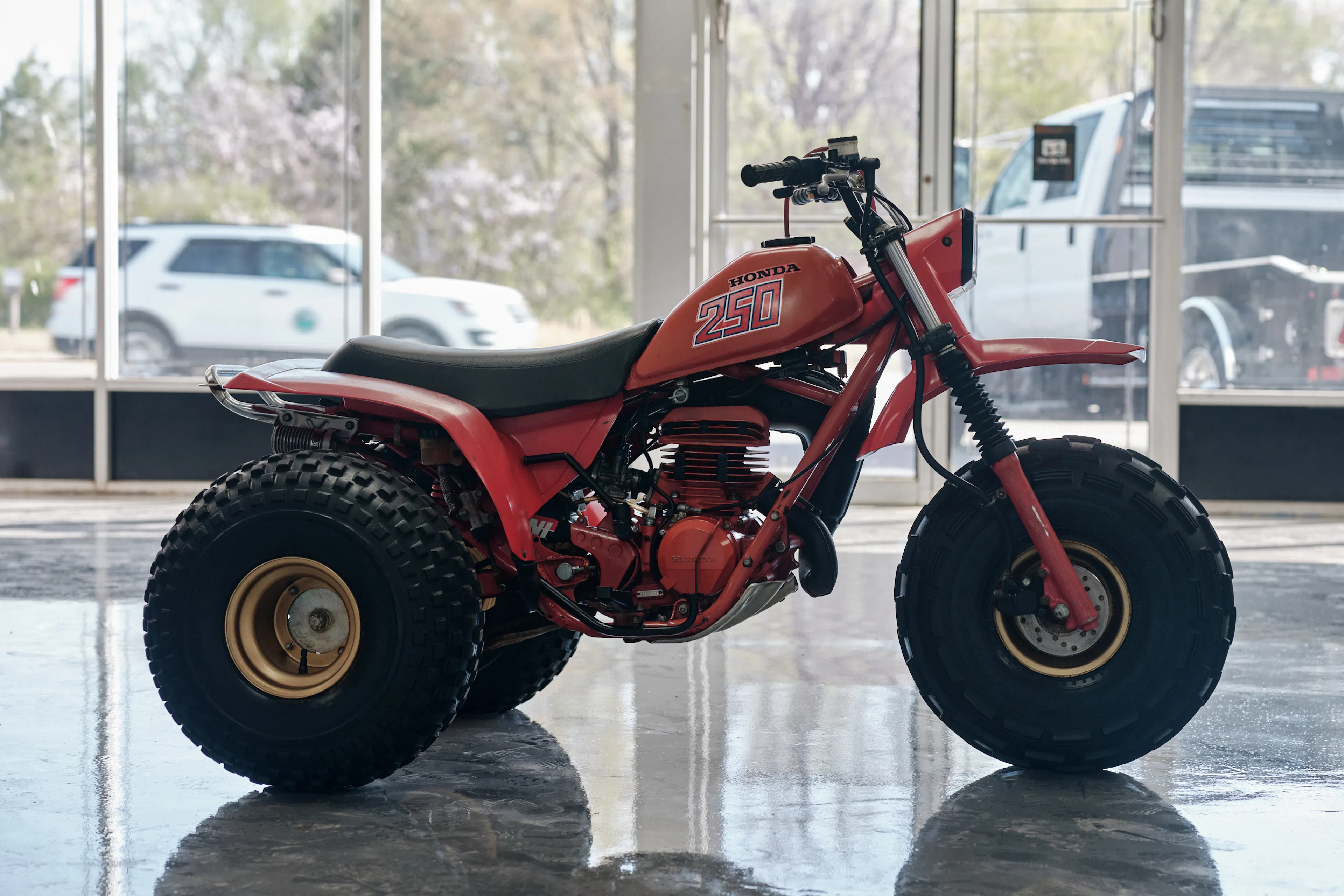 1982 Honda ATC 250R front left side