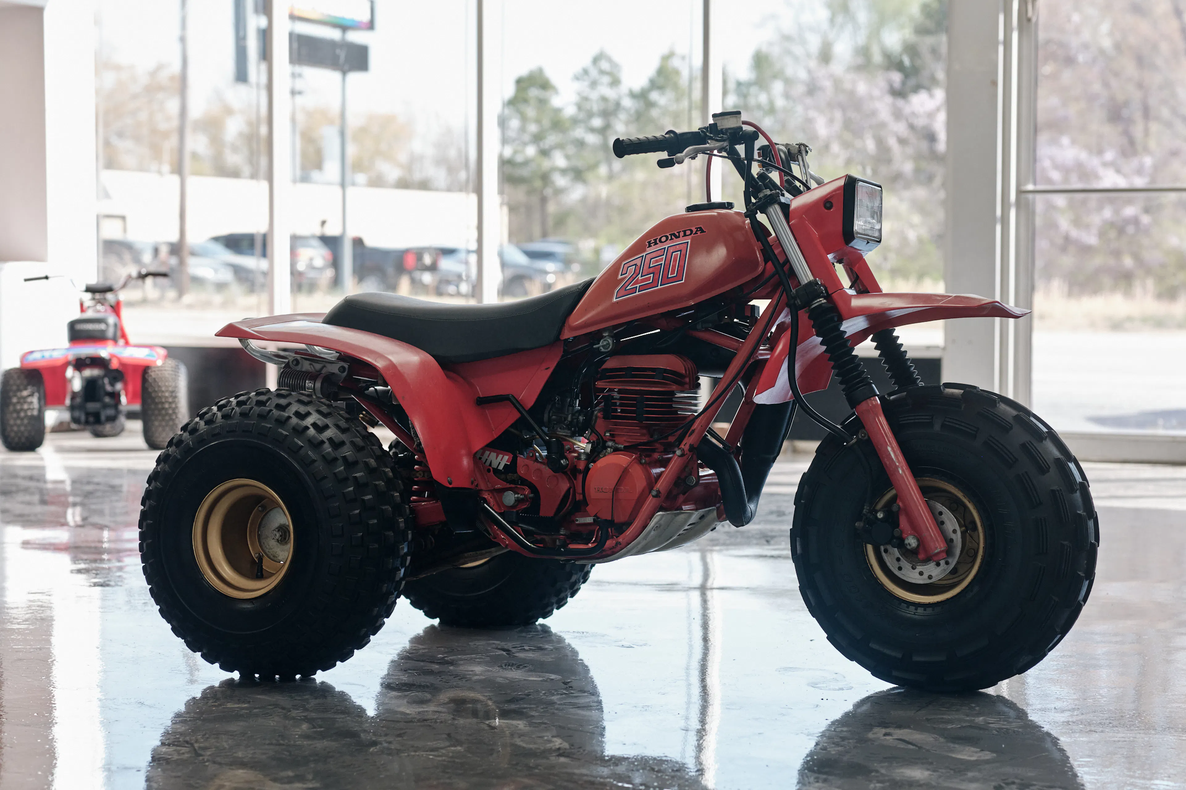 1982 Honda ATC 250R front 3/4 wide