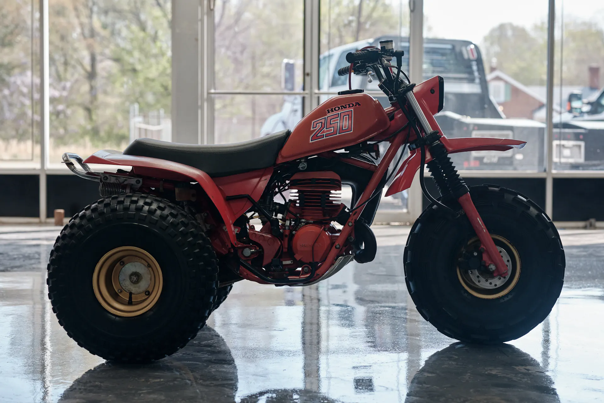 1982 Honda ATC 250R left side