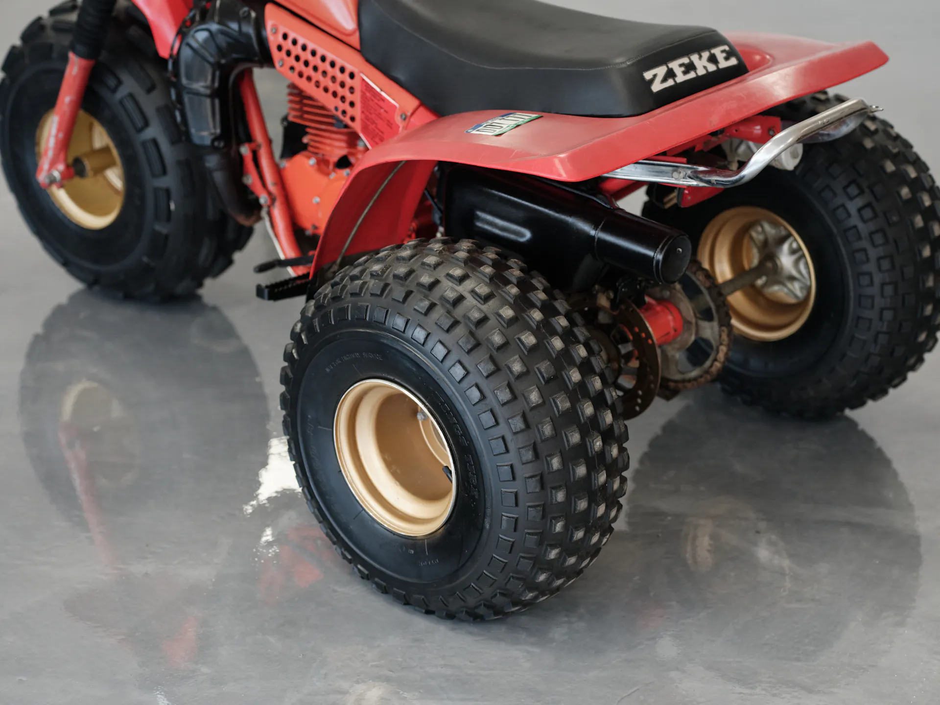 1982 Honda ATC 250R right rear 3/4 high