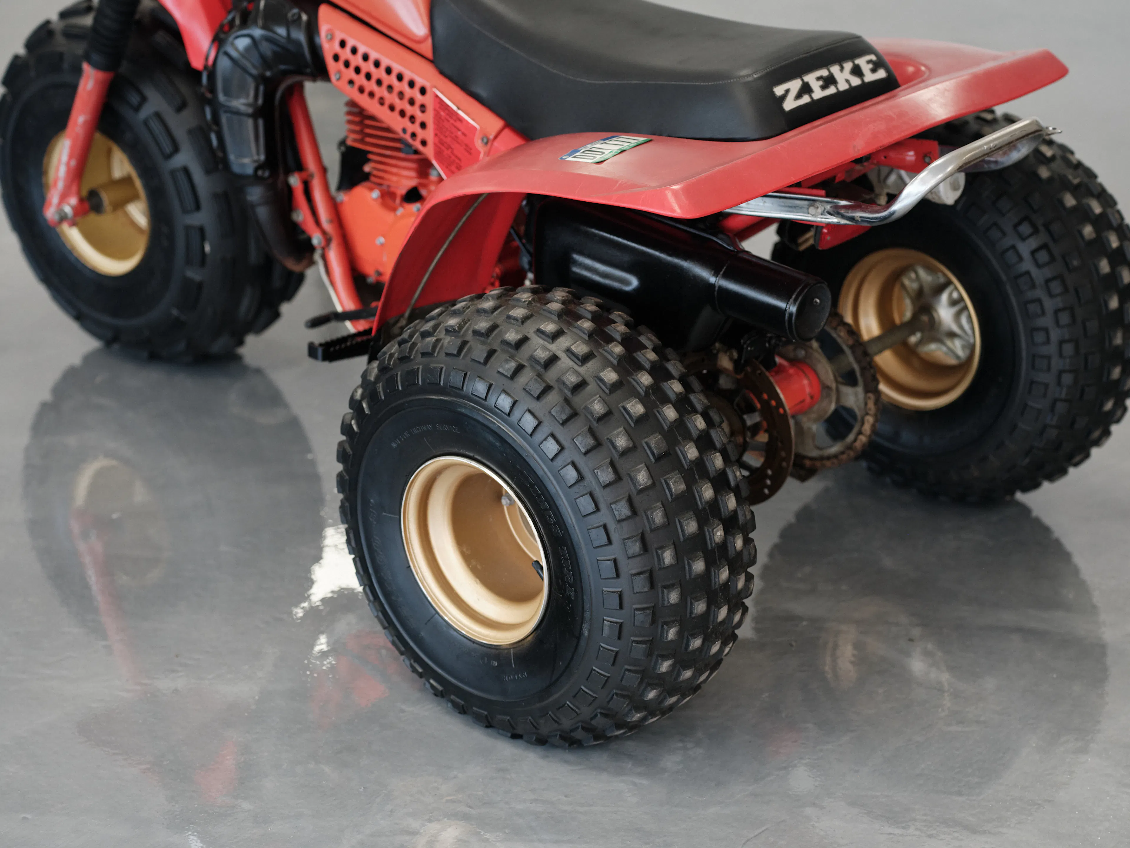 1982 Honda ATC 250R right rear 3/4 high