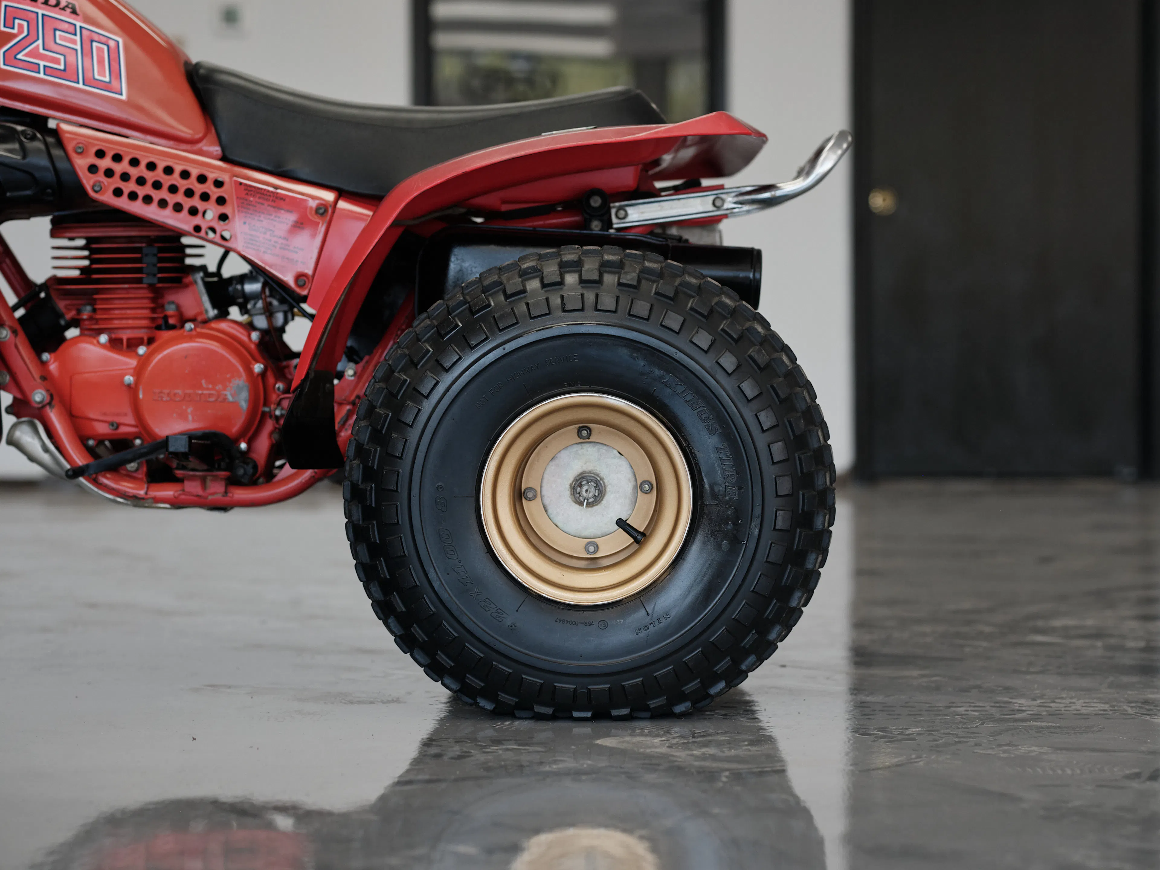 1982 Honda ATC 250R rear right tire