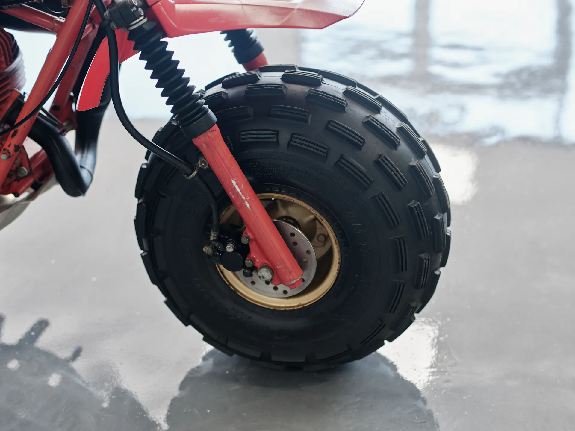 1982 Honda ATC 250R front left side above