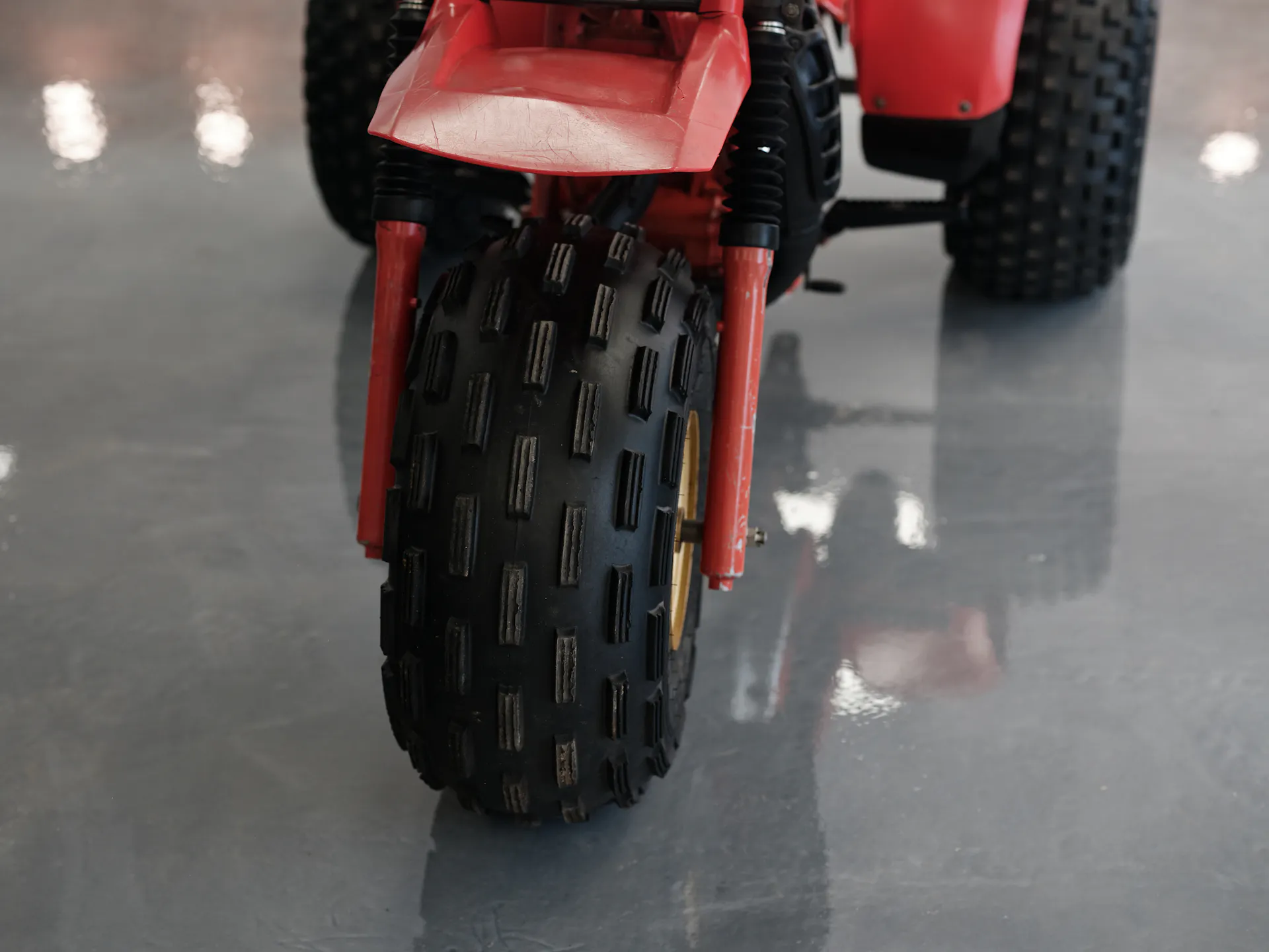 1982 Honda ATC 250R front tire high right