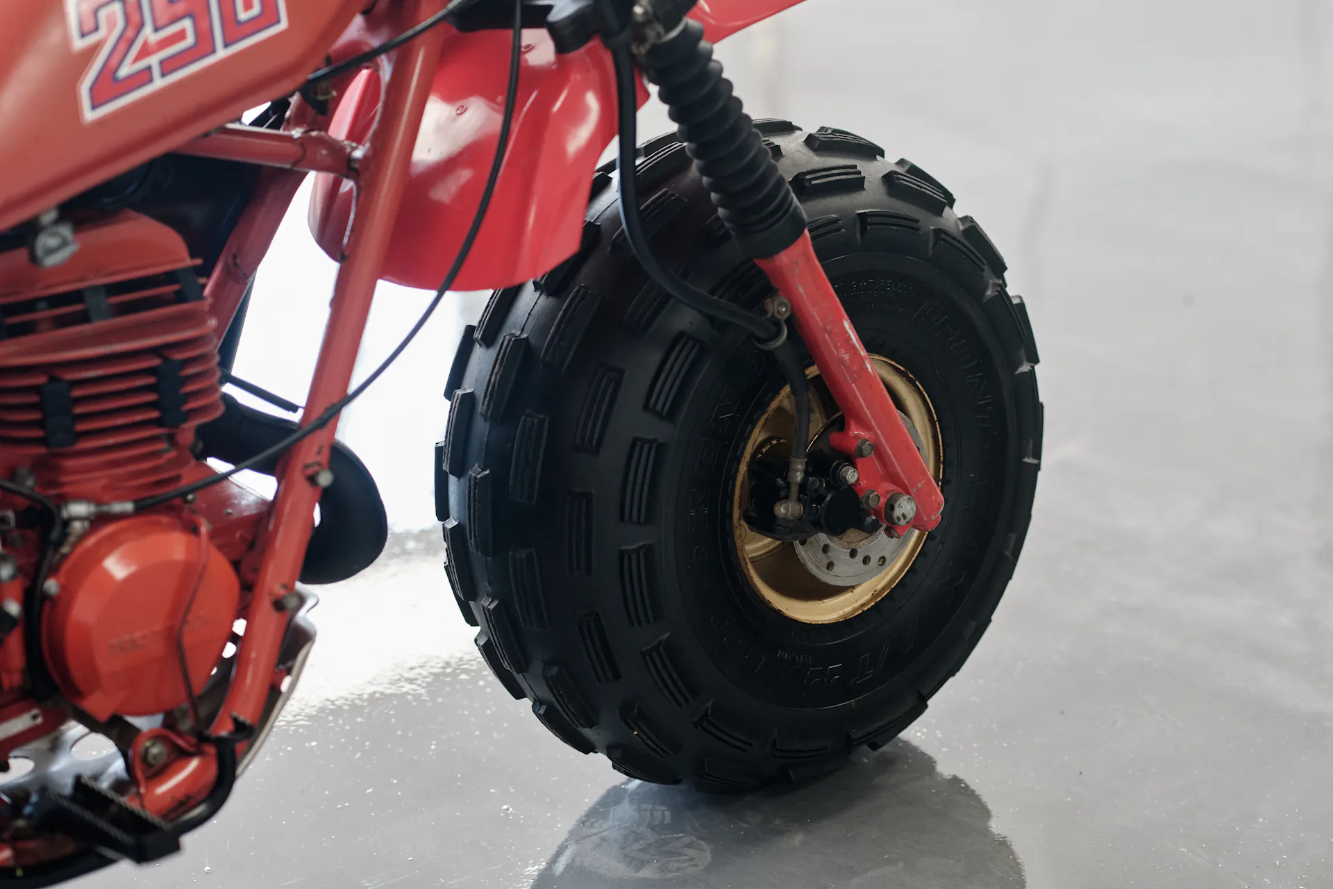 1982 Honda ATC 250R front tire rear