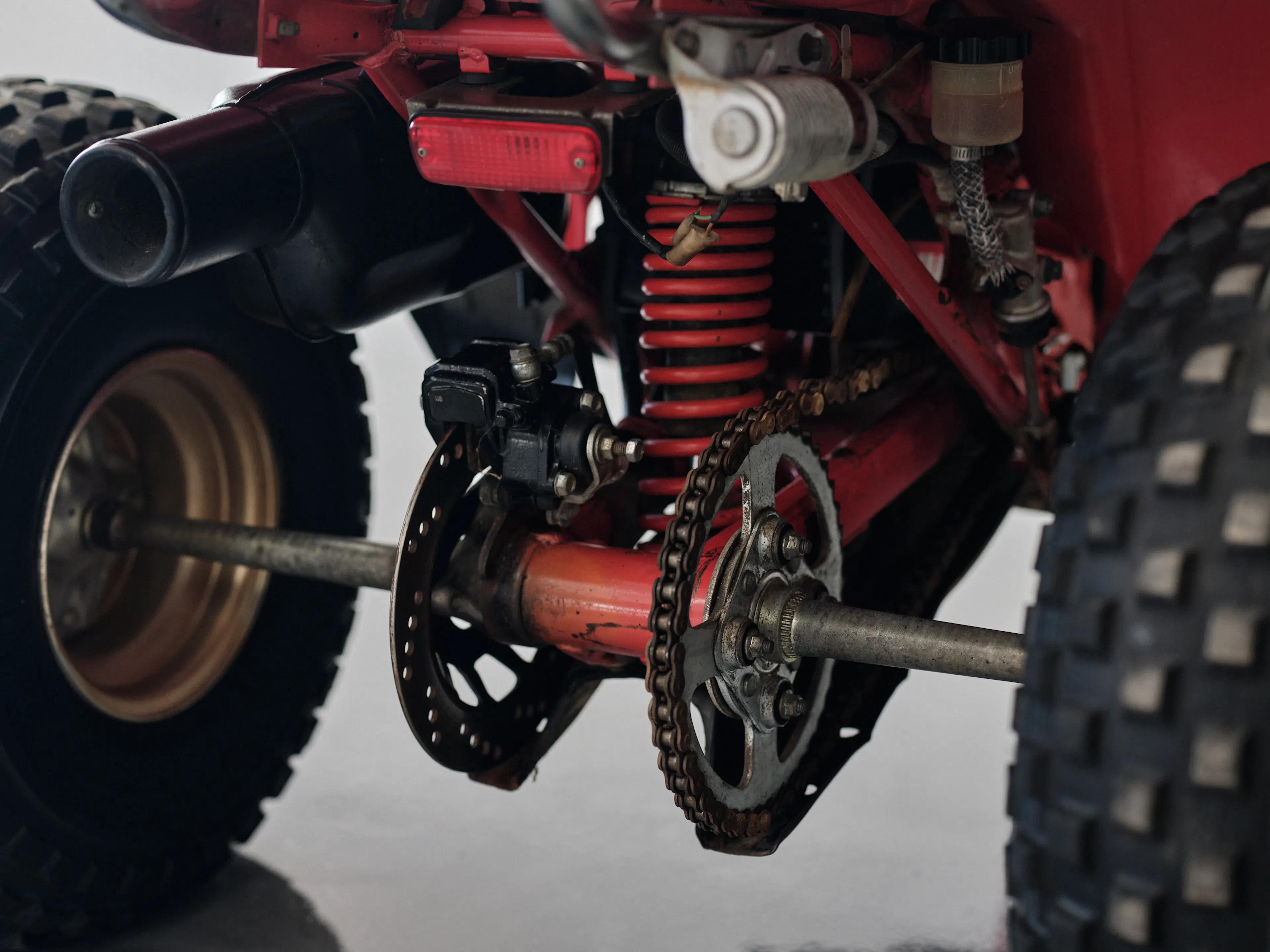 1982 Honda ATC 250R rear drive