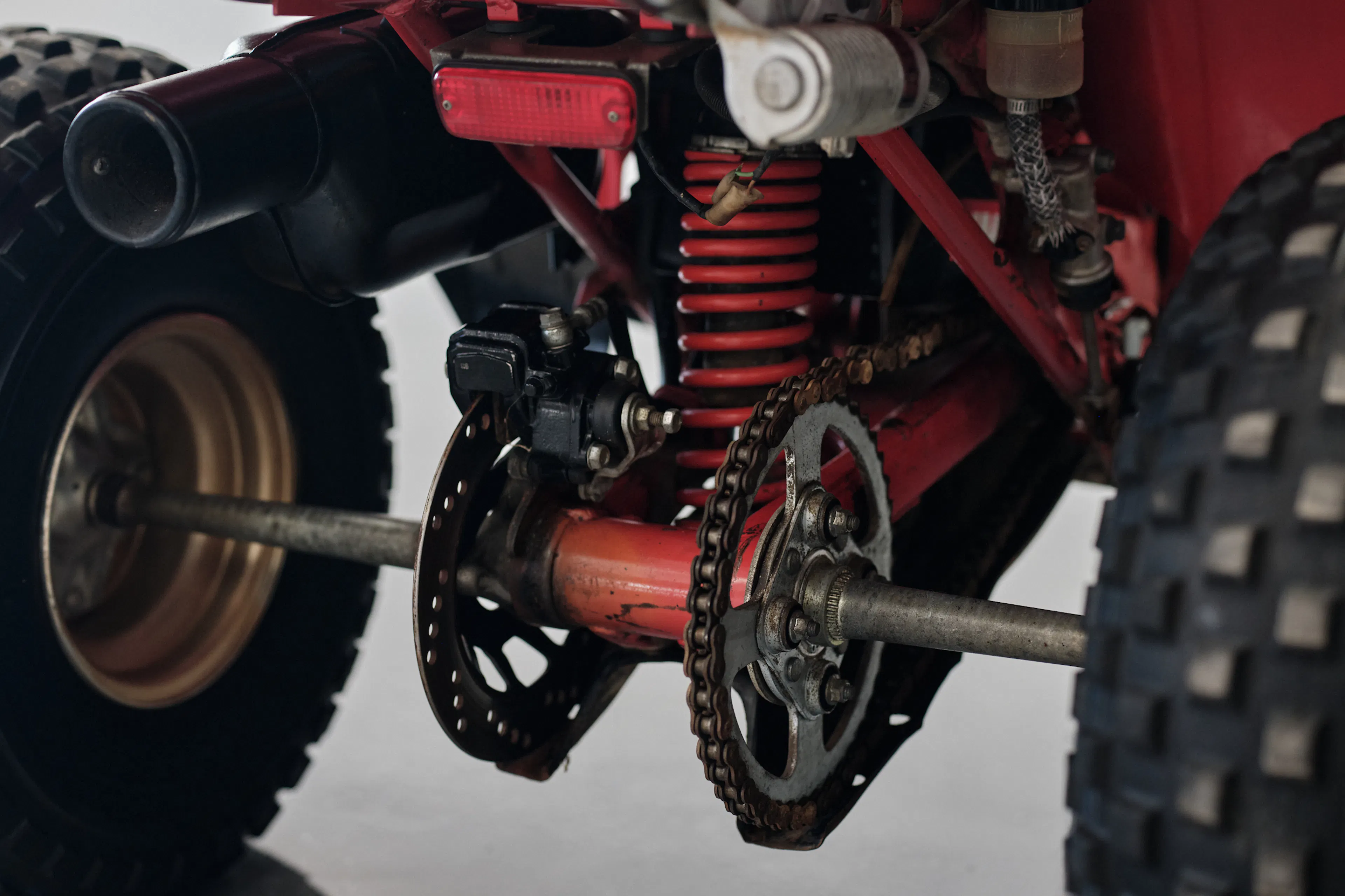 1982 Honda ATC 250R rear drive