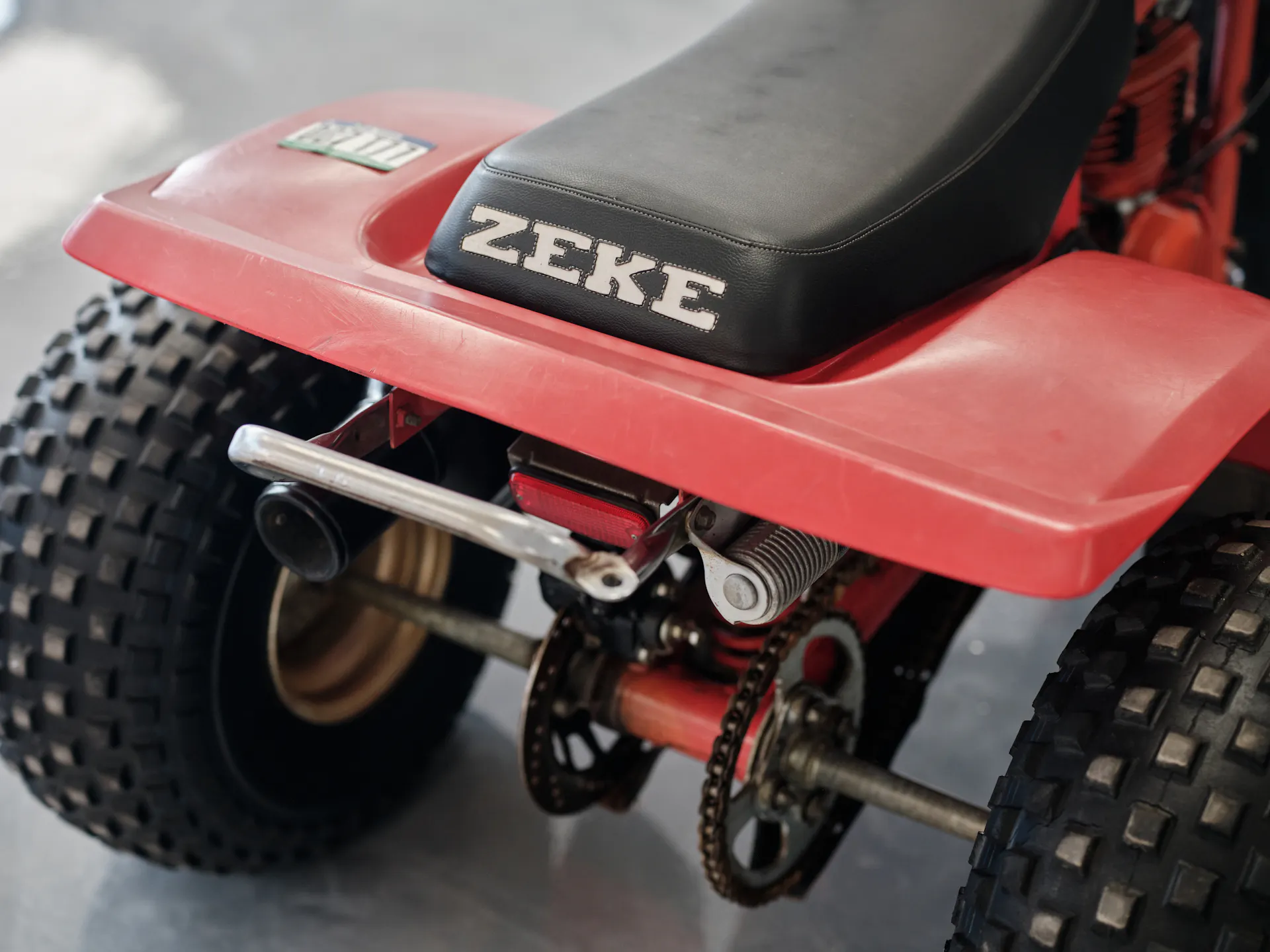 1982 Honda ATC 250R rear plastic high