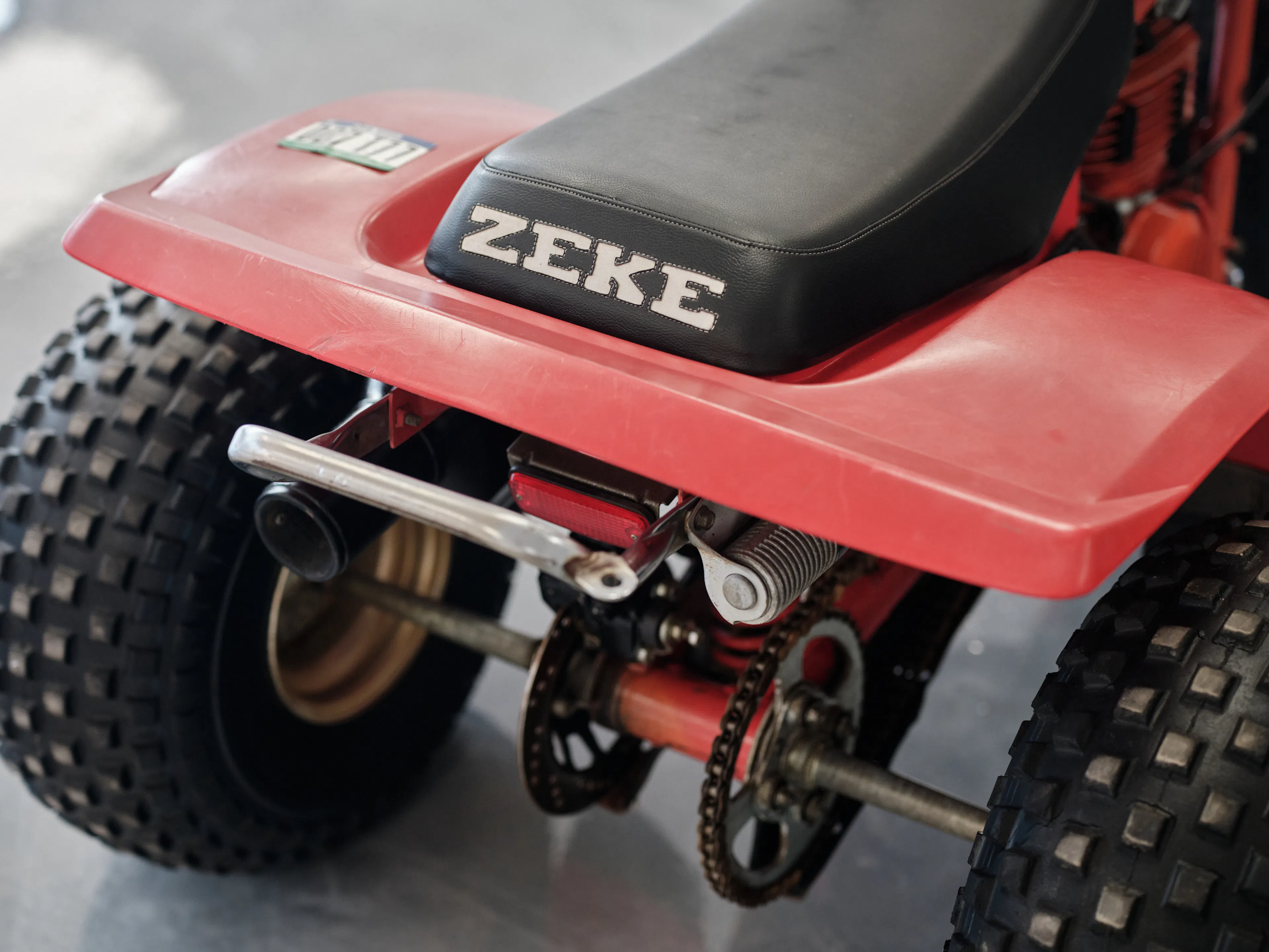 1982 Honda ATC 250R rear plastic high