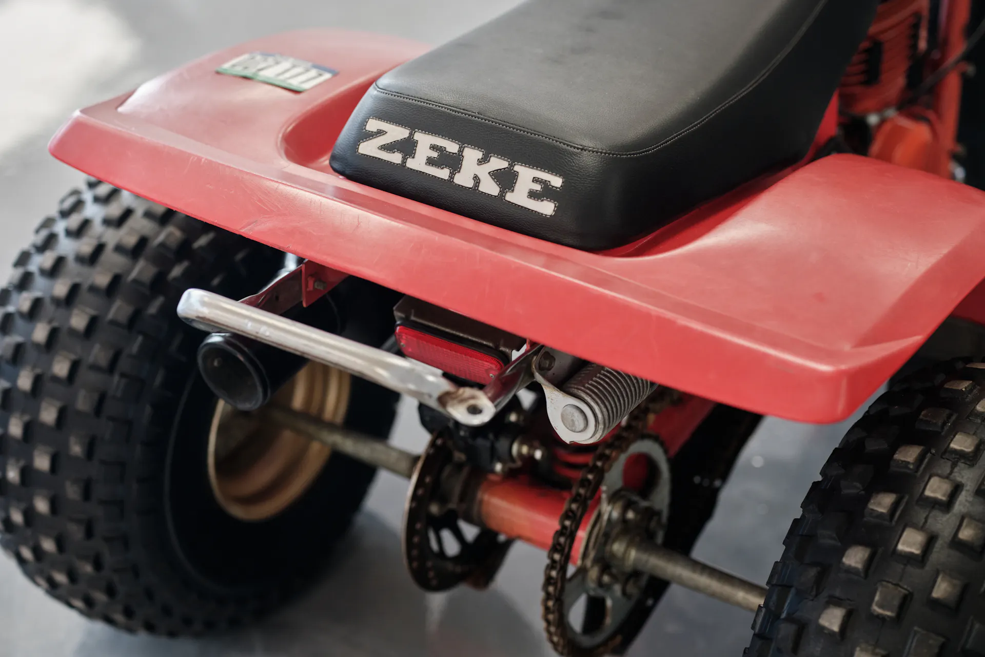 1982 Honda ATC 250R rear plastic high