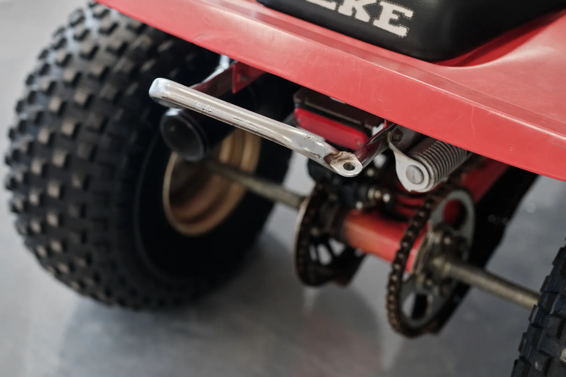 1982 Honda ATC 250R rear close