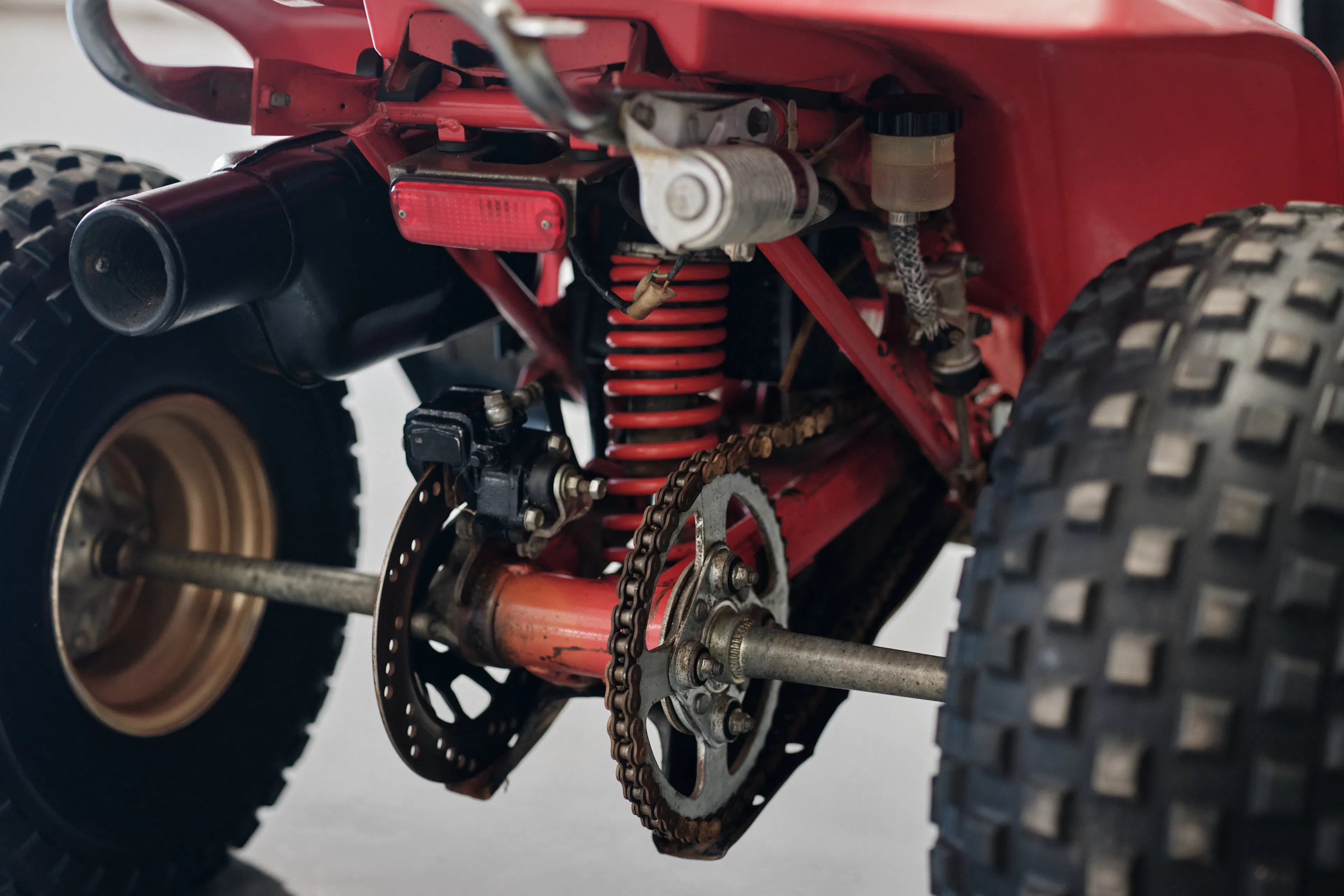 1982 Honda ATC 250R rear drive wide