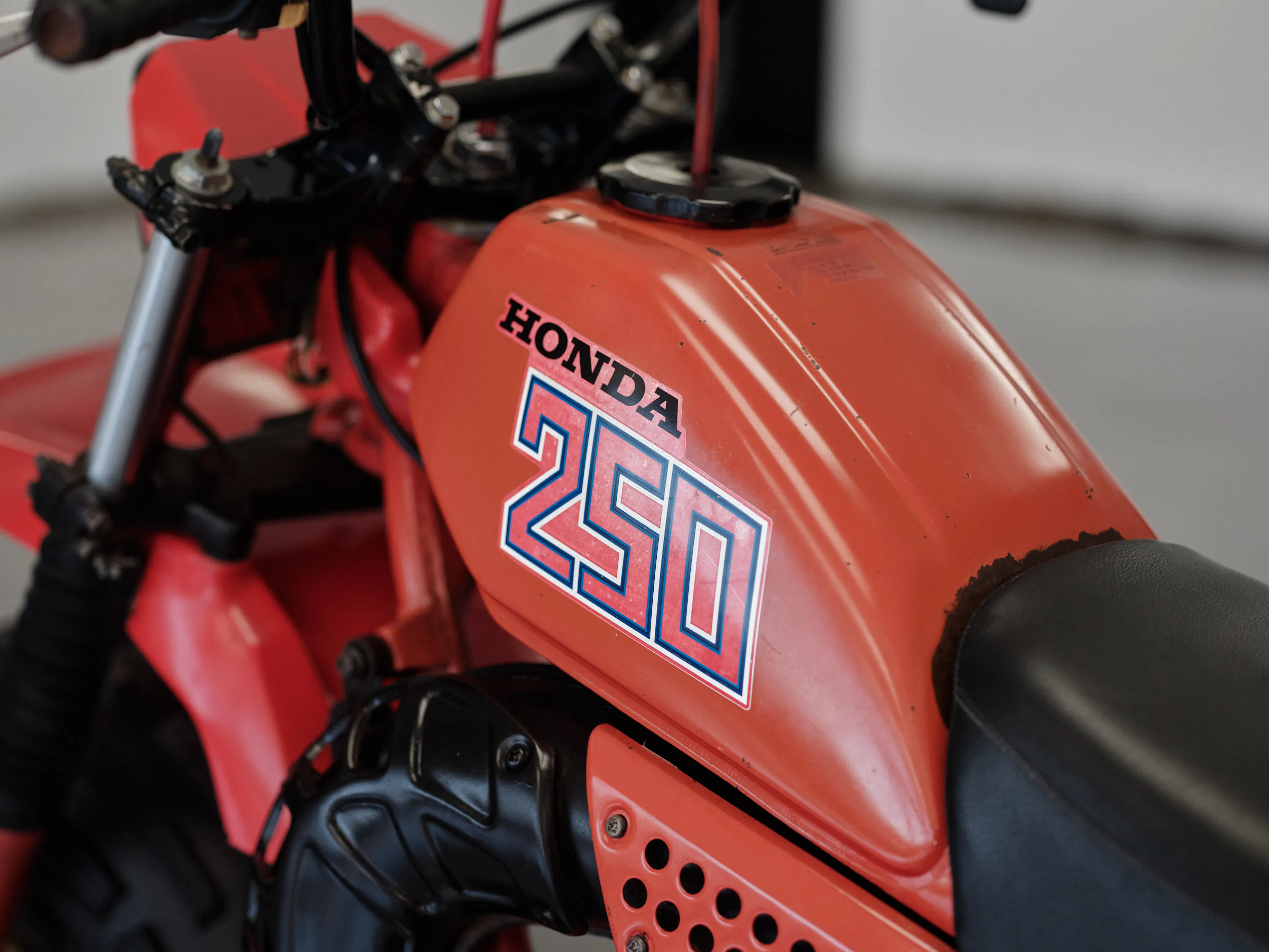 1982 Honda ATC 250R tank badge