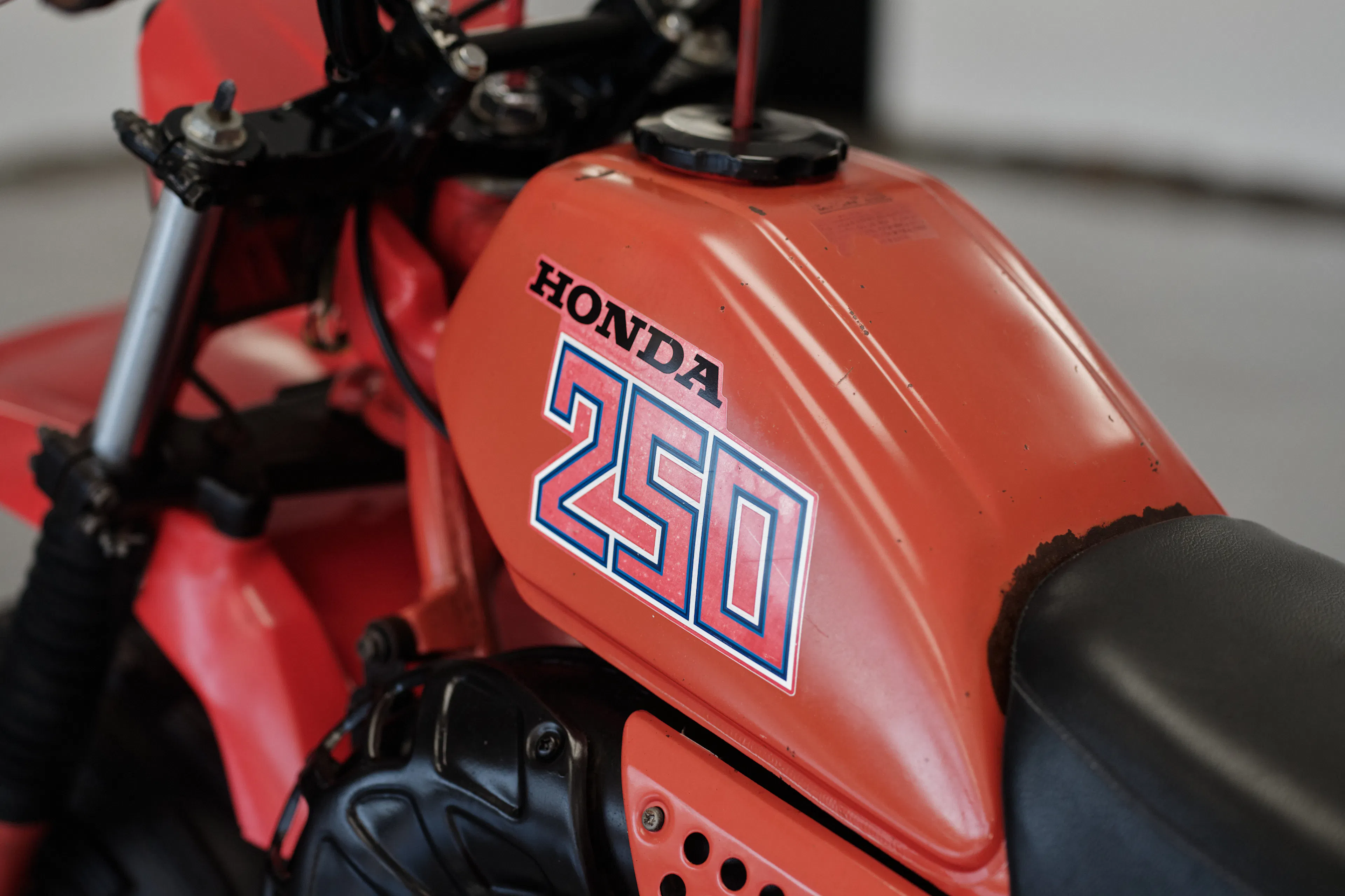 1982 Honda ATC 250R tank badge