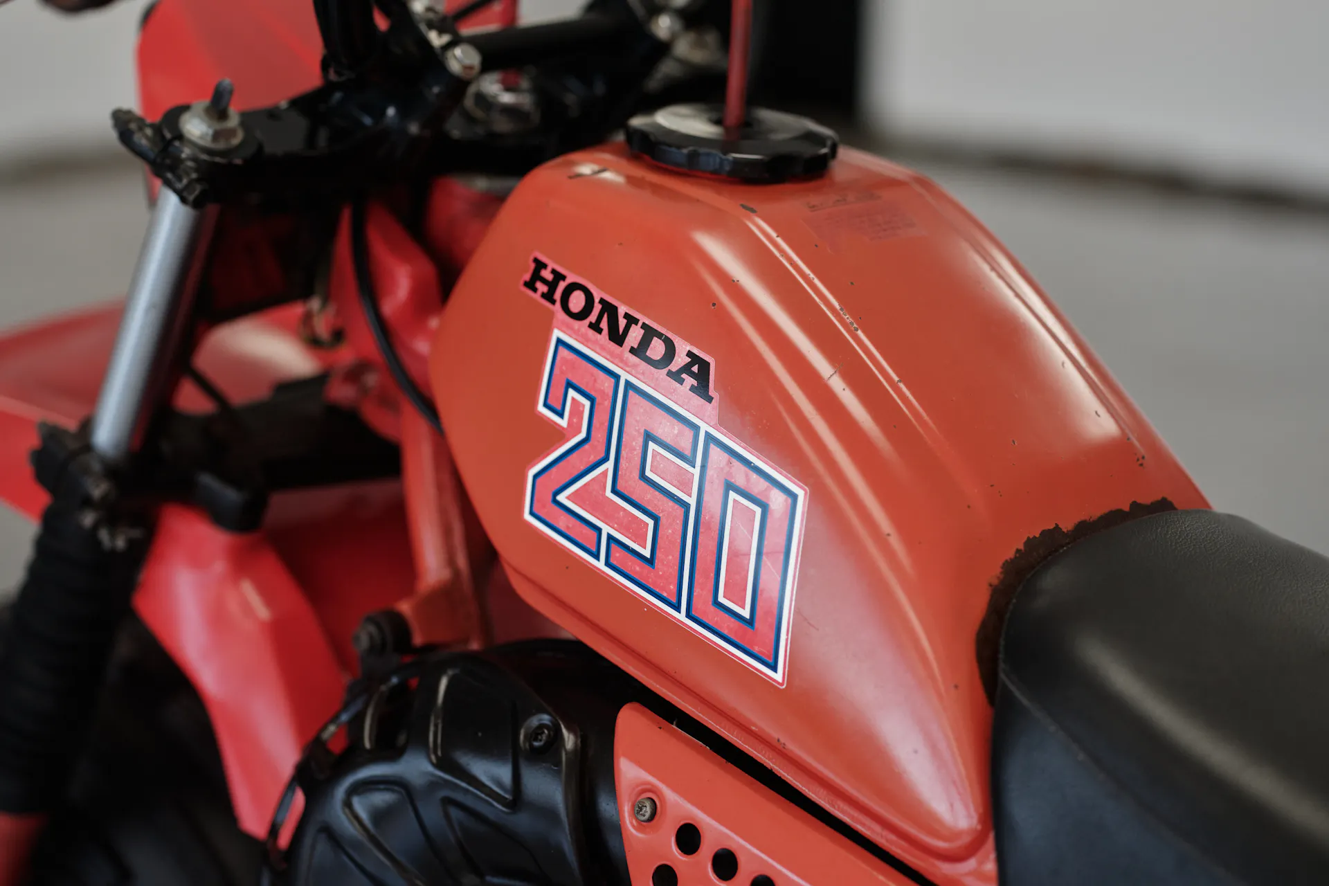 1982 Honda ATC 250R tank badge