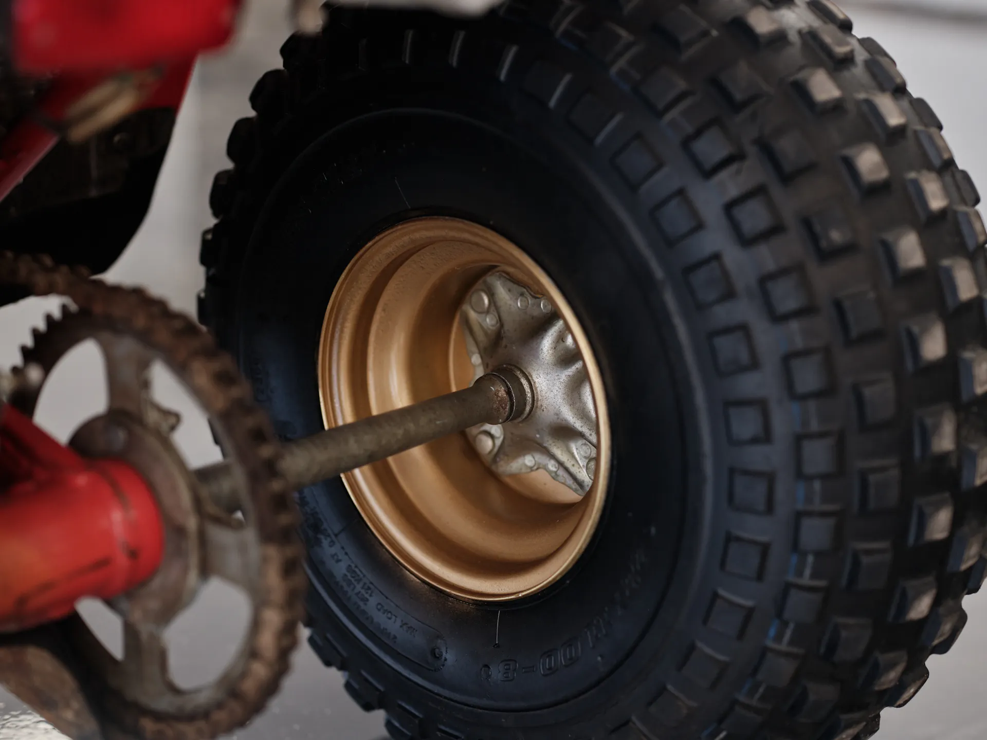 1982 Honda ATC 250R right rear tire