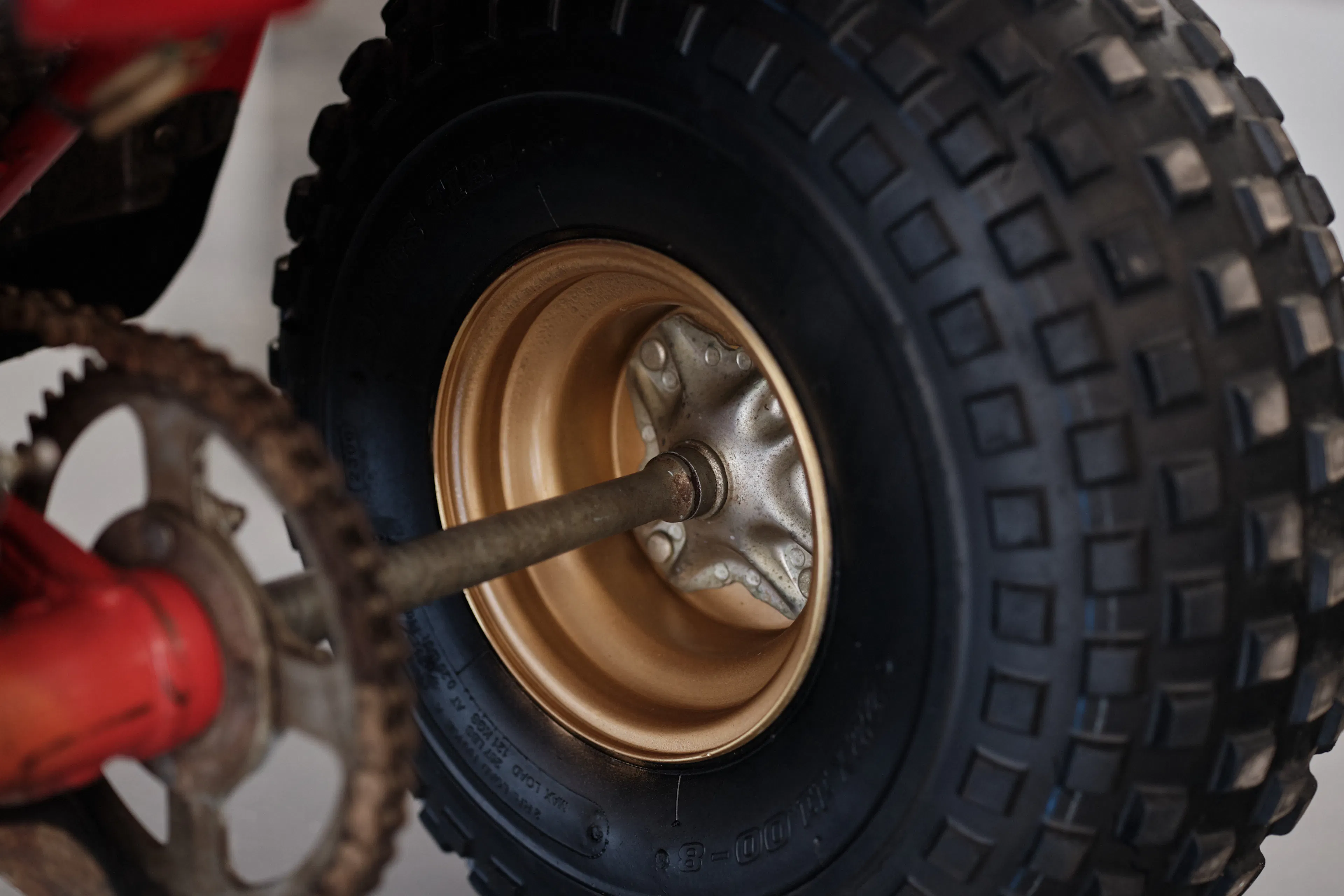 1982 Honda ATC 250R right rear tire