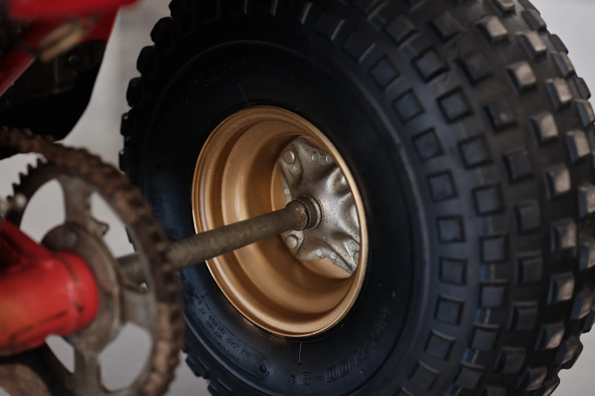 1982 Honda ATC 250R right rear tire