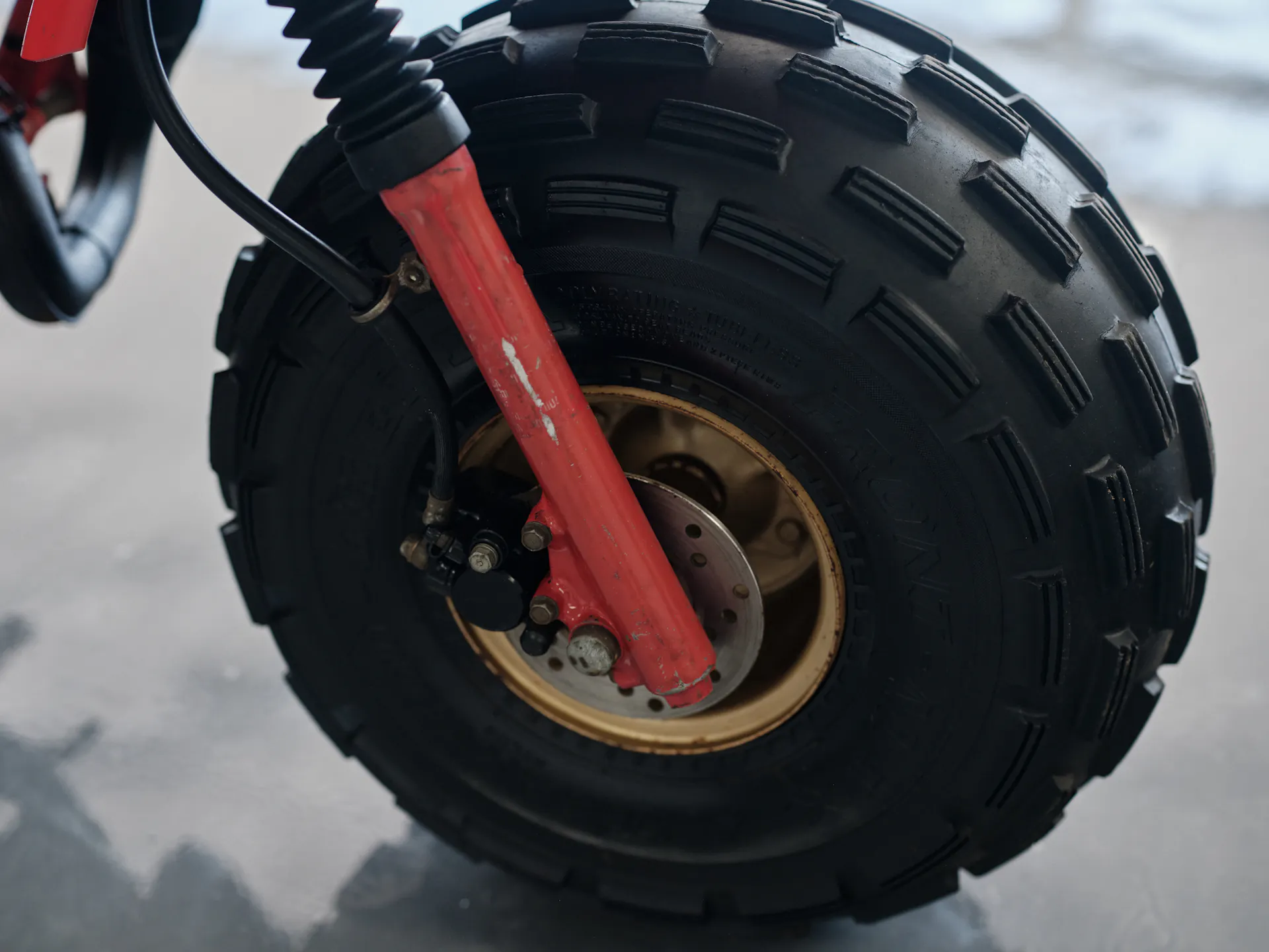 1982 Honda ATC 250R front brake