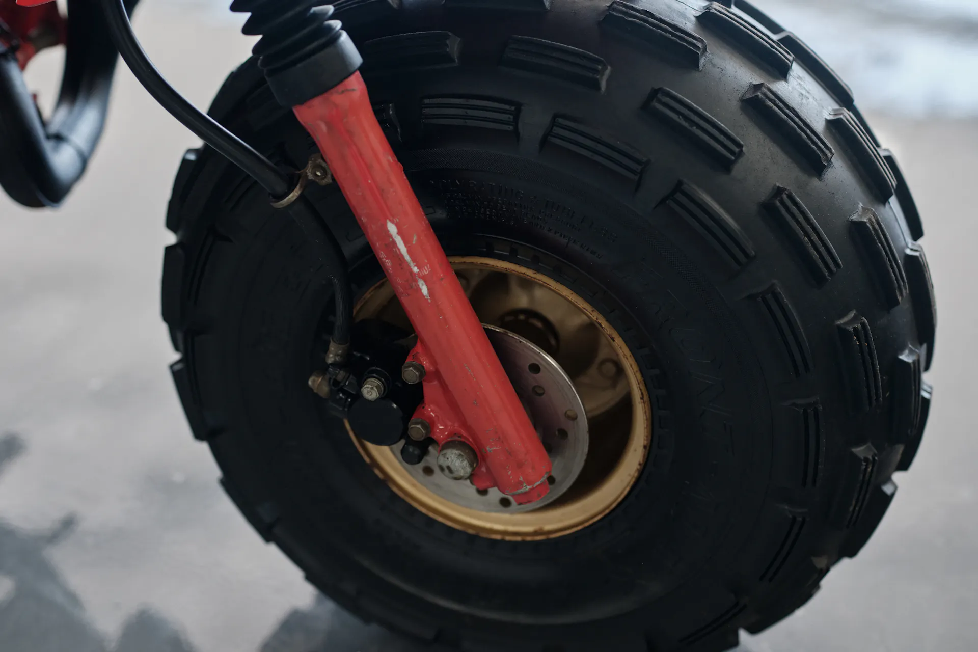 1982 Honda ATC 250R front brake