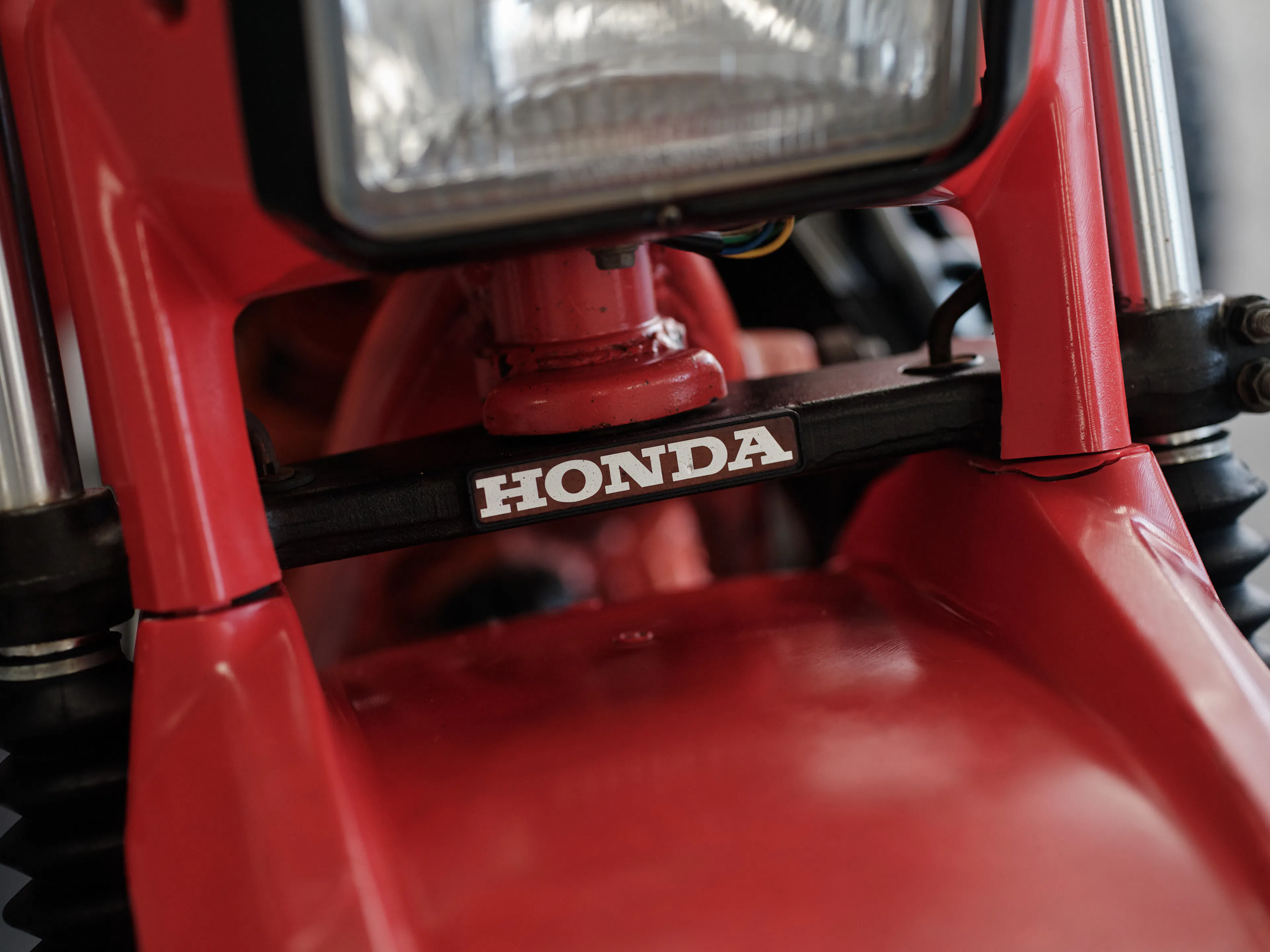 1982 Honda ATC 250R badge detail