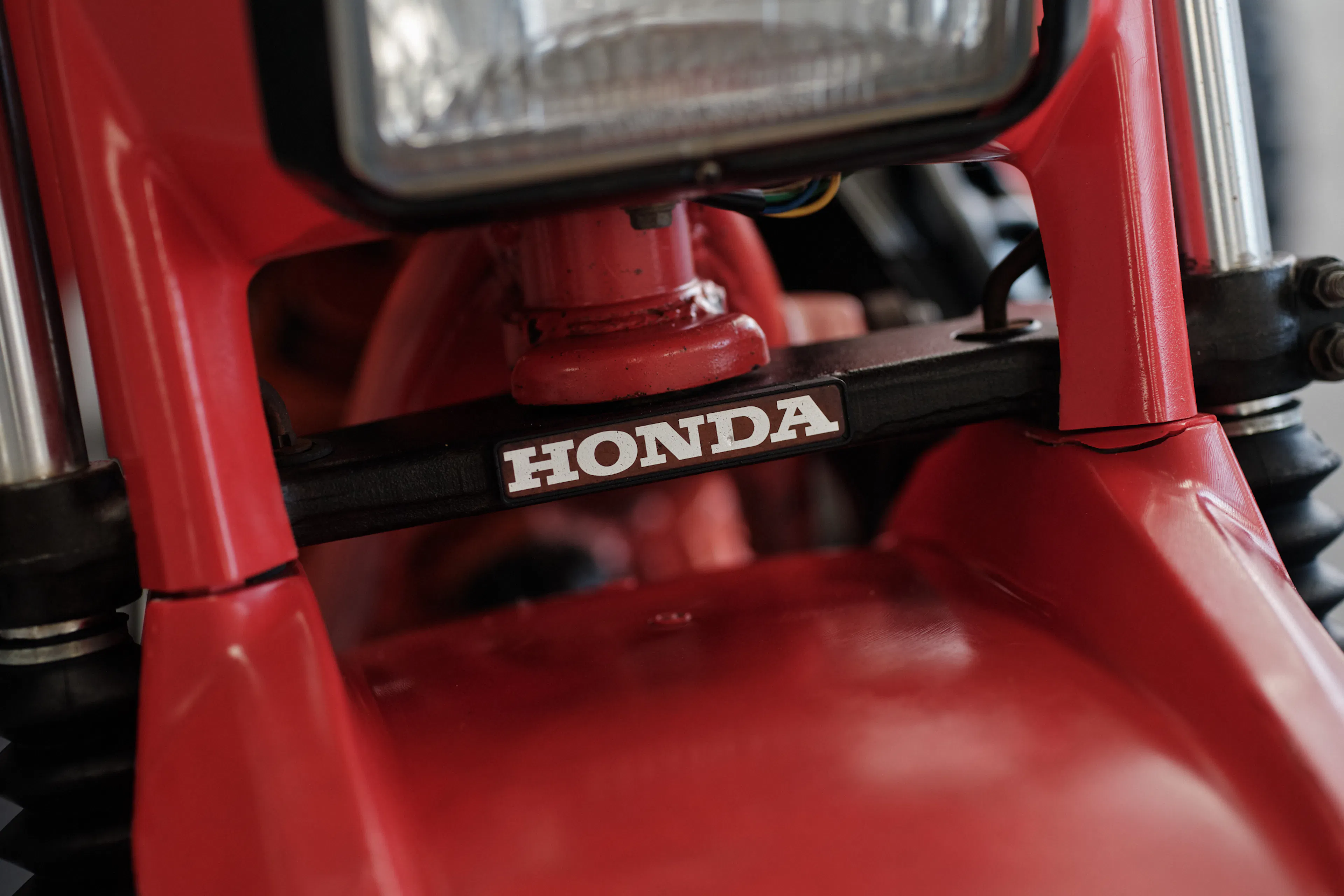 1982 Honda ATC 250R badge detail