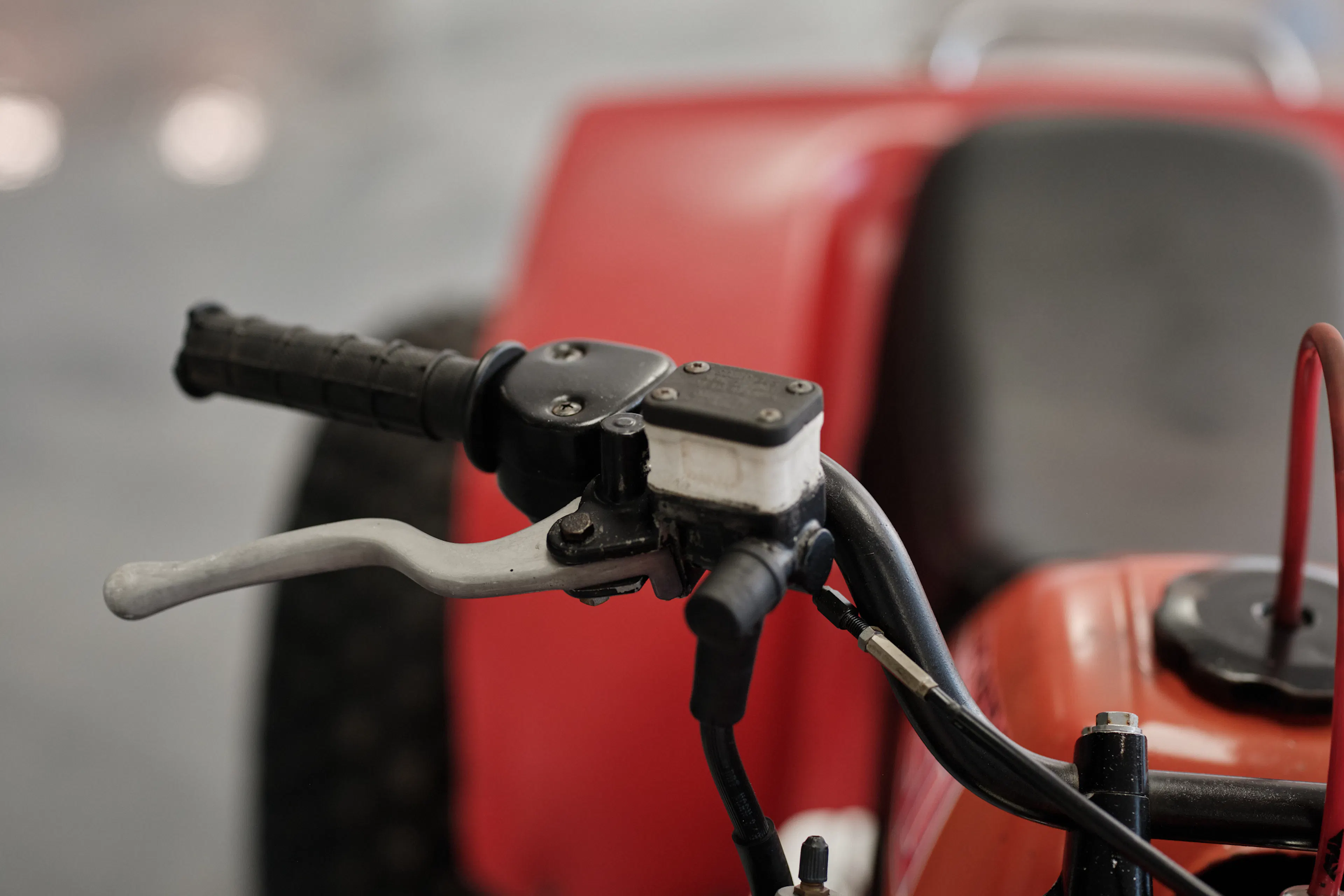 1982 Honda ATC 250R brake reservoir