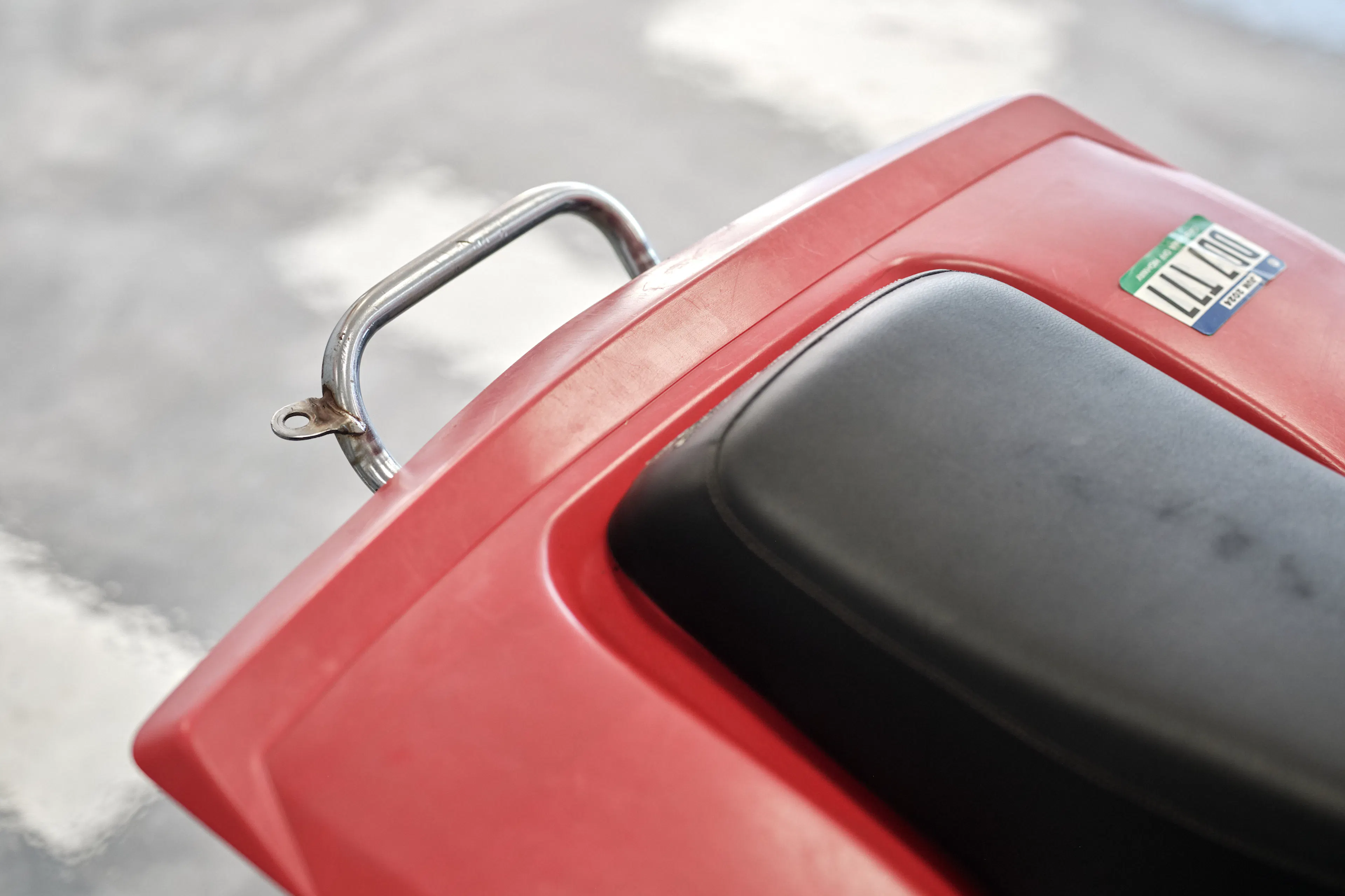 1982 Honda ATC 250R seat detail