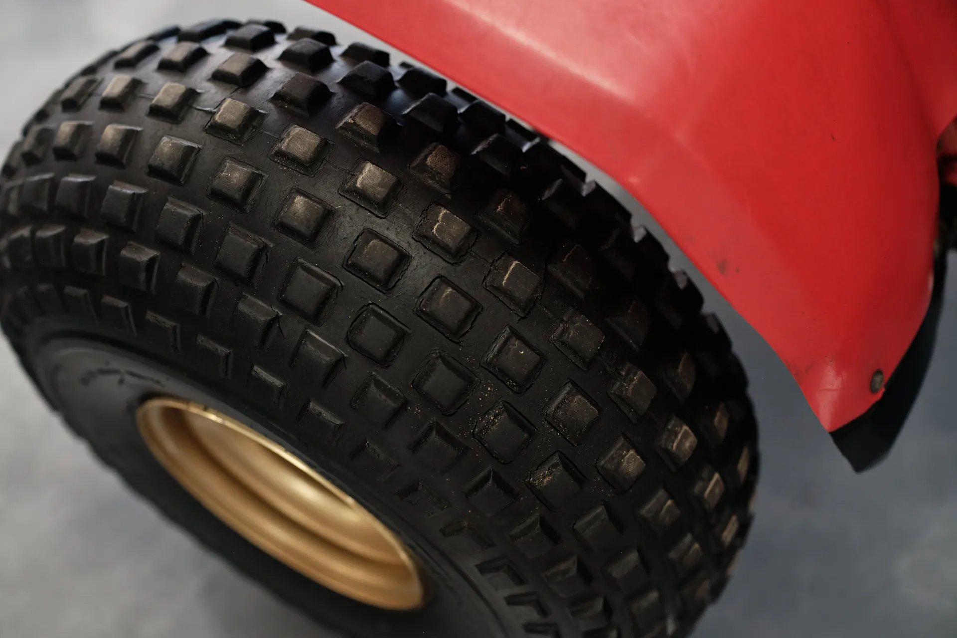 1982 Honda ATC 250R left rear tire high