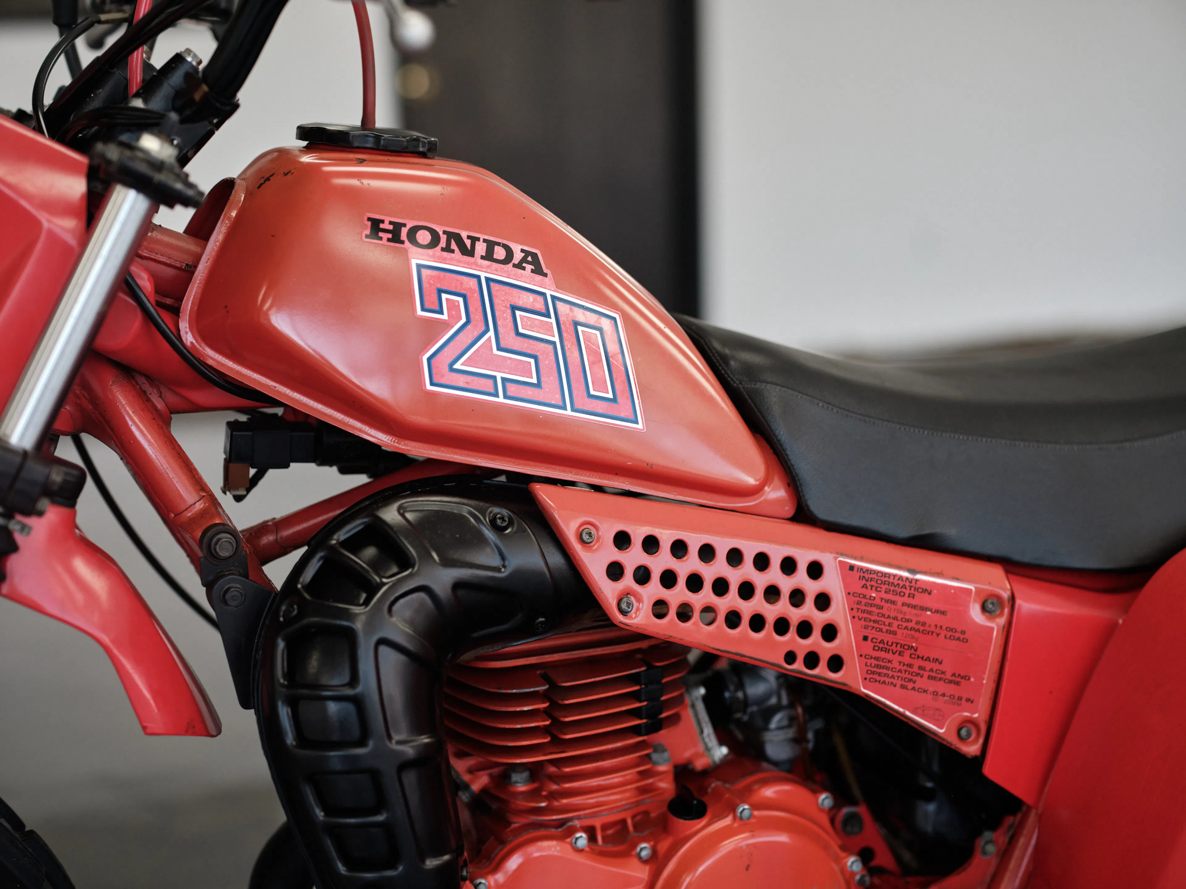 1982 Honda ATC 250R right side