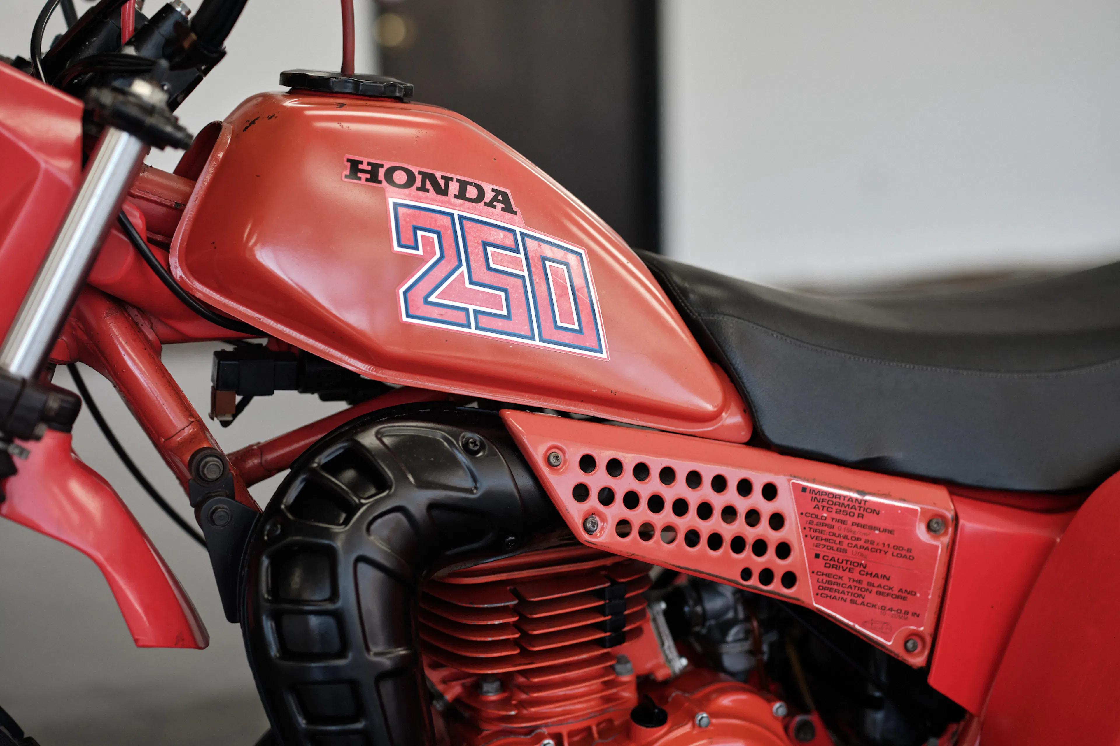 1982 Honda ATC 250R right side