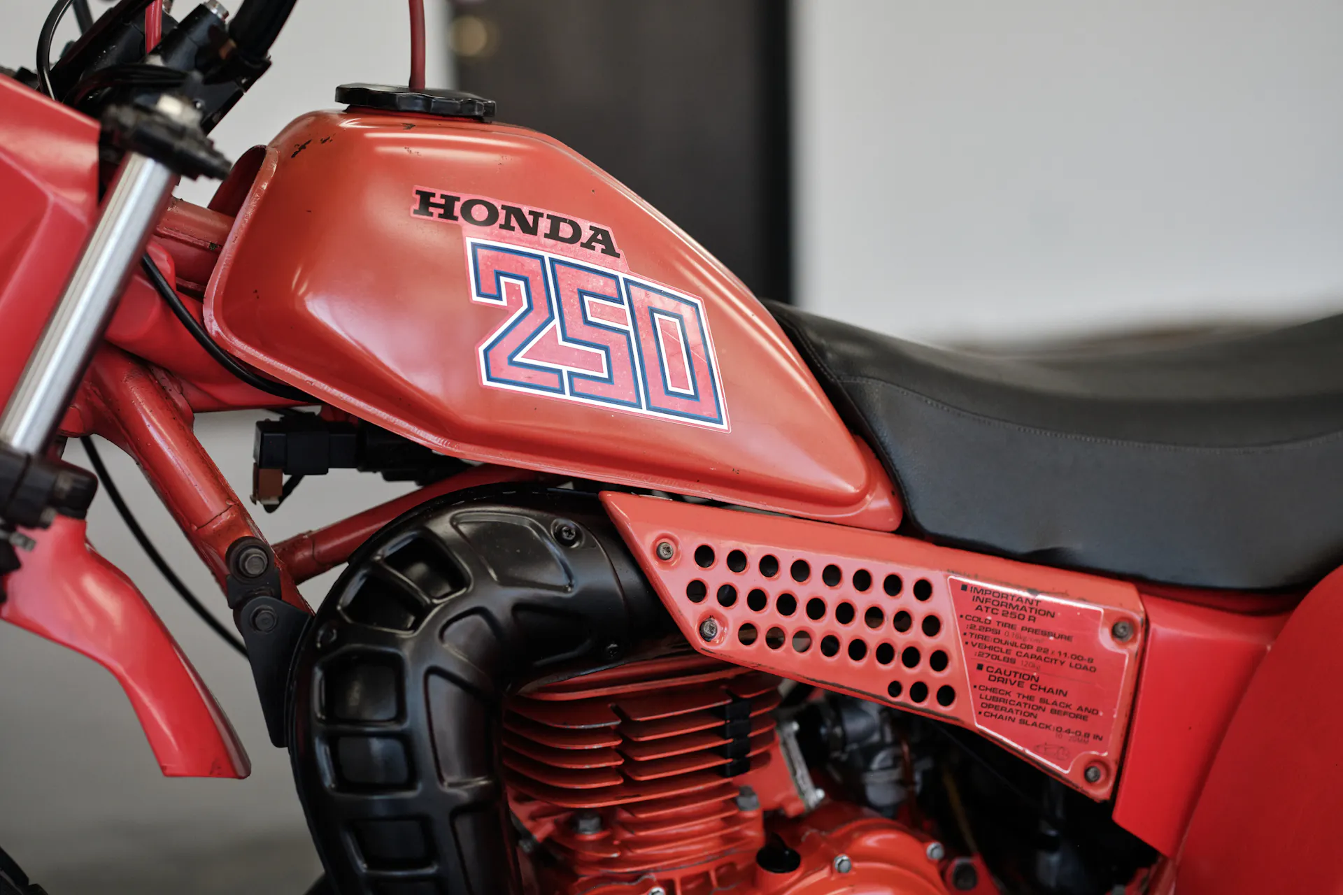 1982 Honda ATC 250R right side