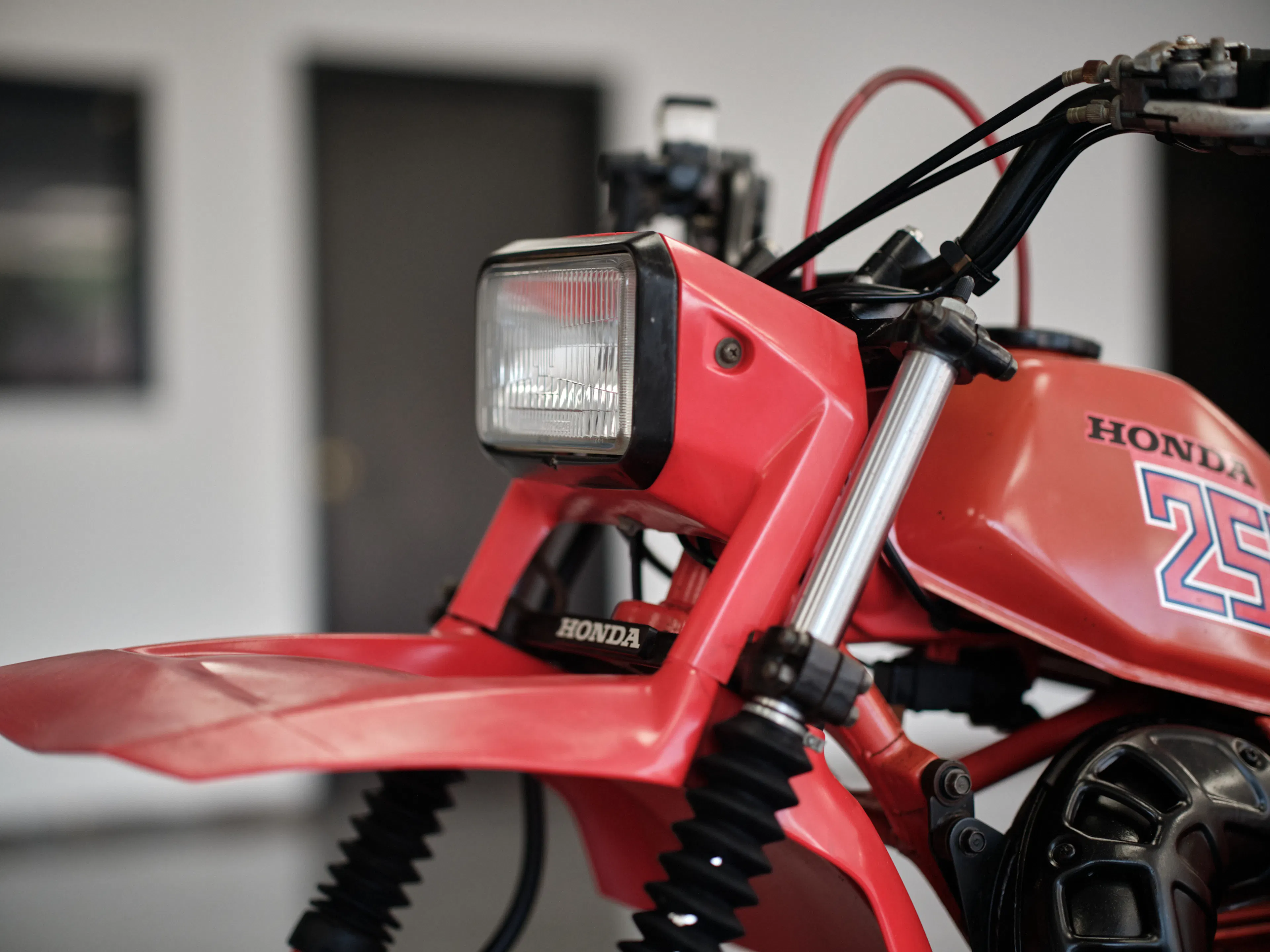 1982 Honda ATC 250R headlight