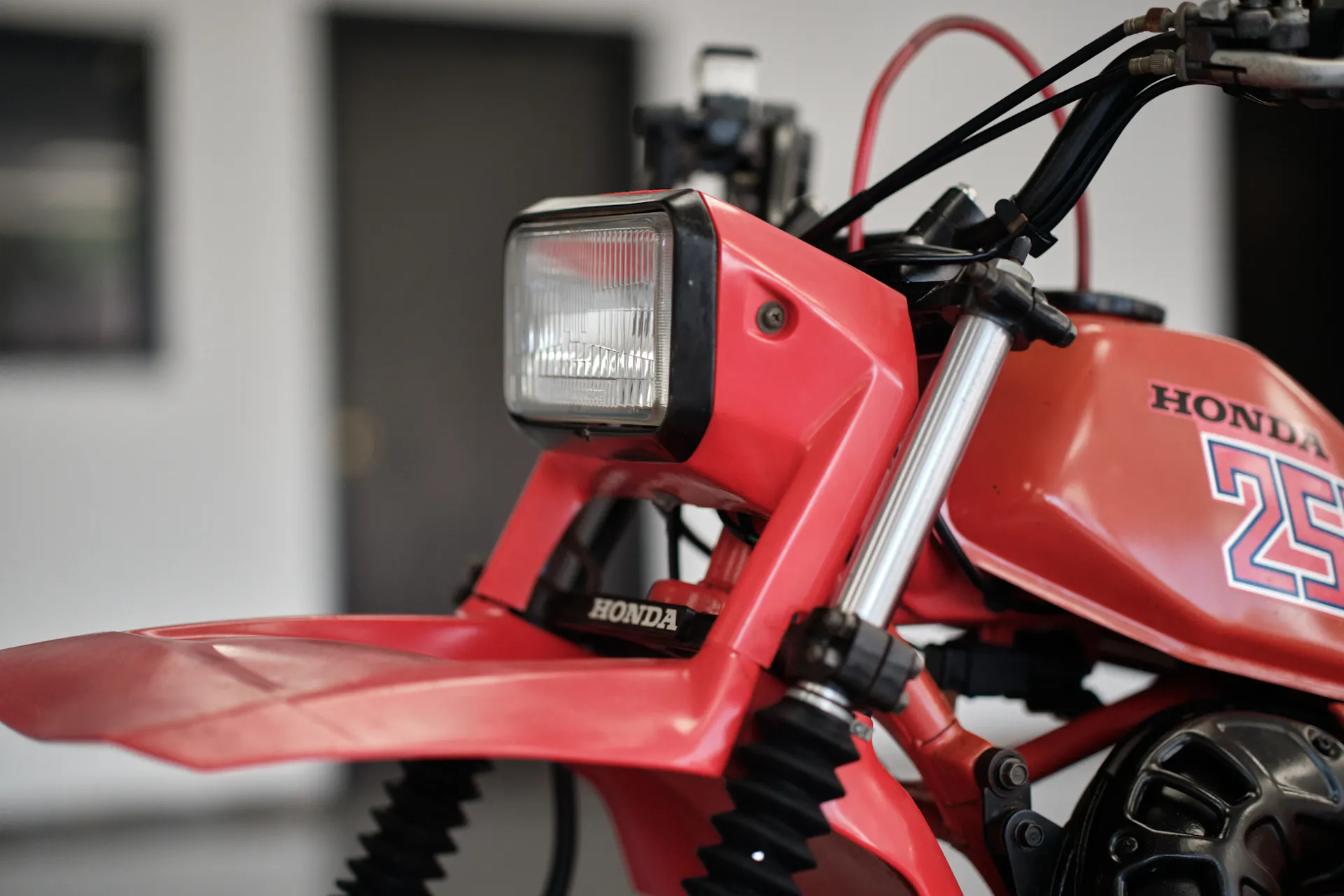 1982 Honda ATC 250R headlight