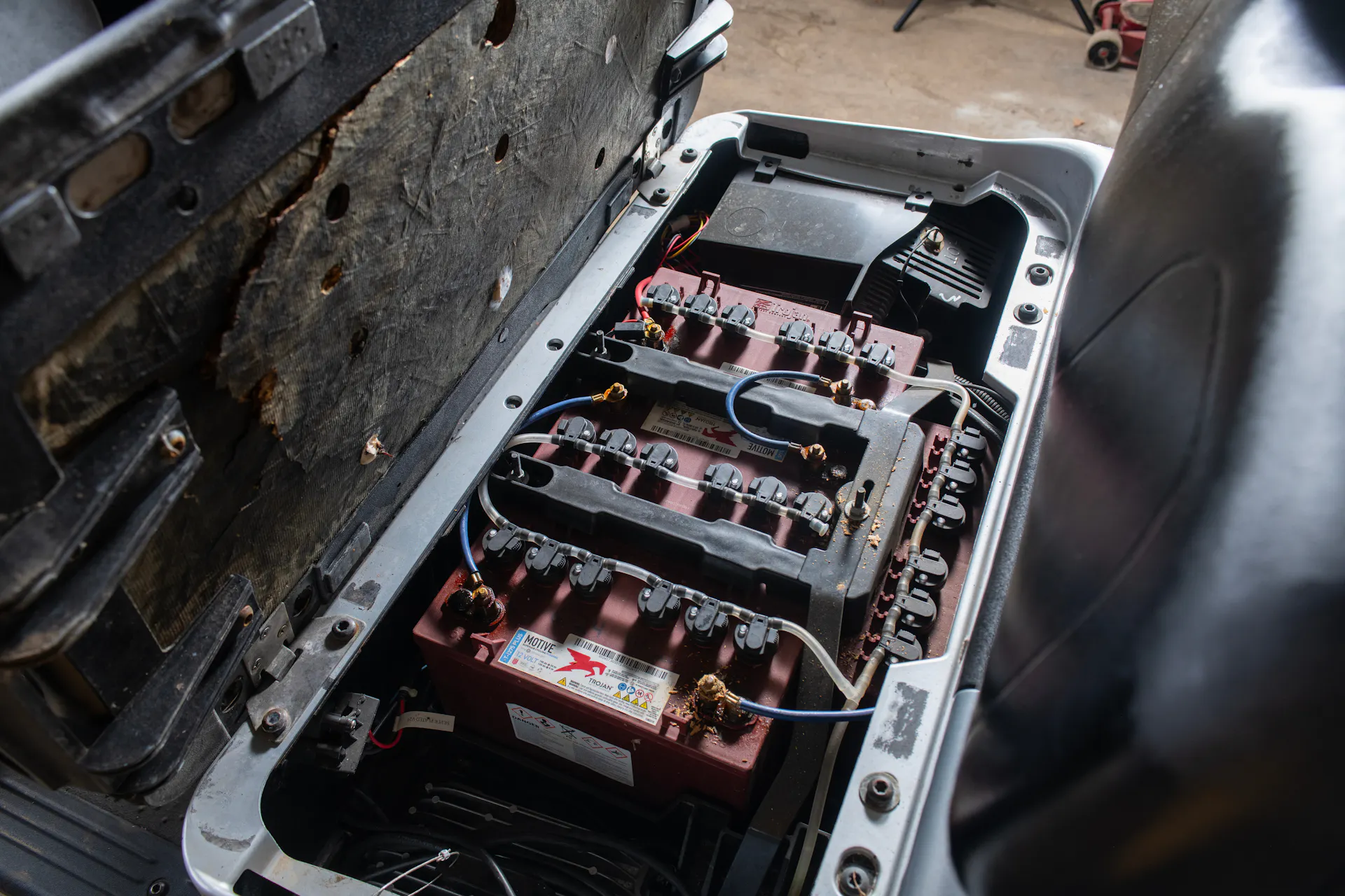 2020 E-Z-Go RXV Silver batteries