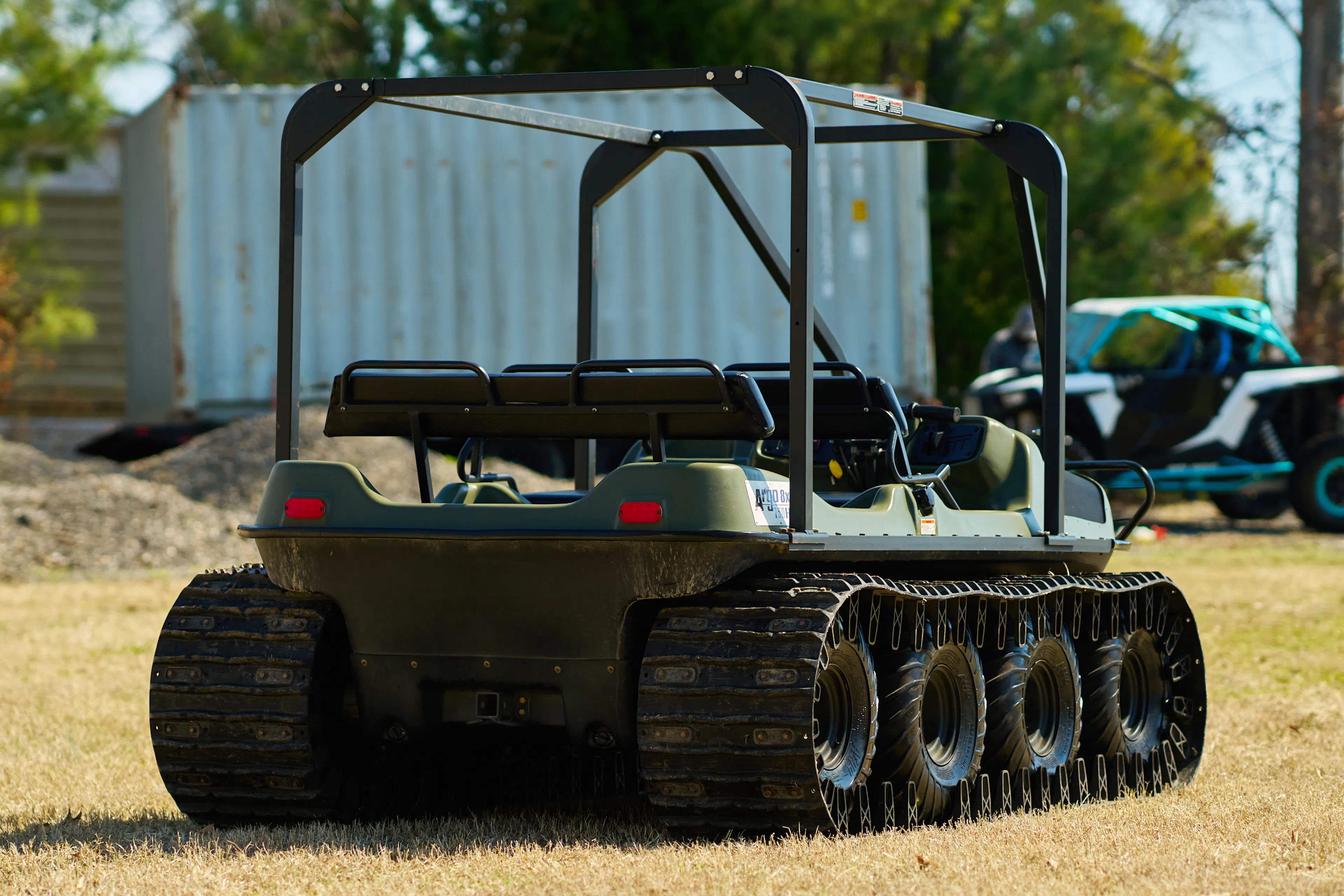 2013 Argo 750 HDI passenger rear 3/4