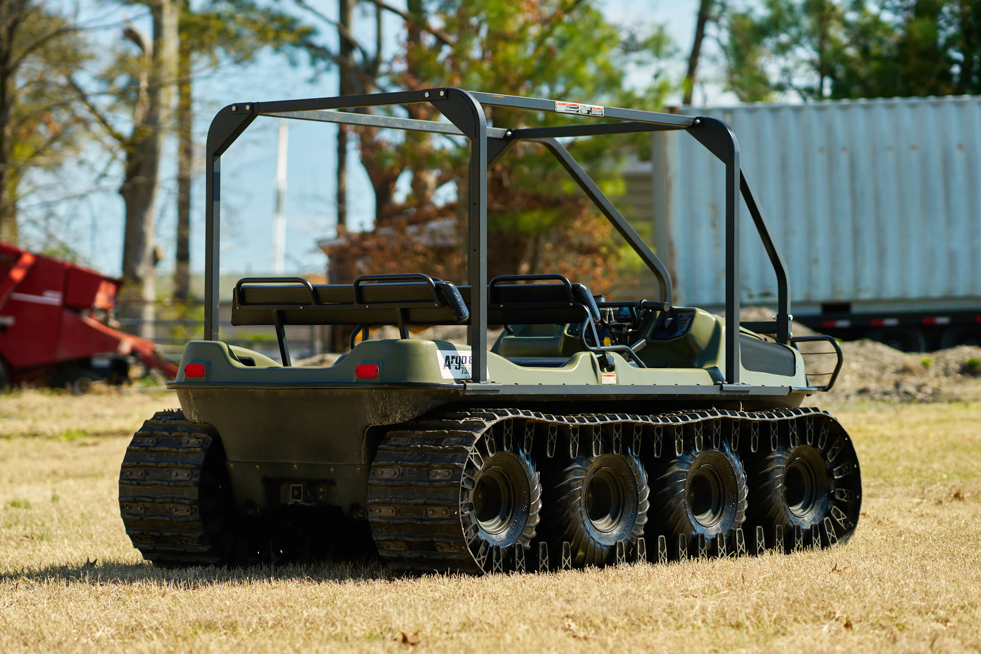 2013 Argo 750 HDI passenger rear 3/4 wide