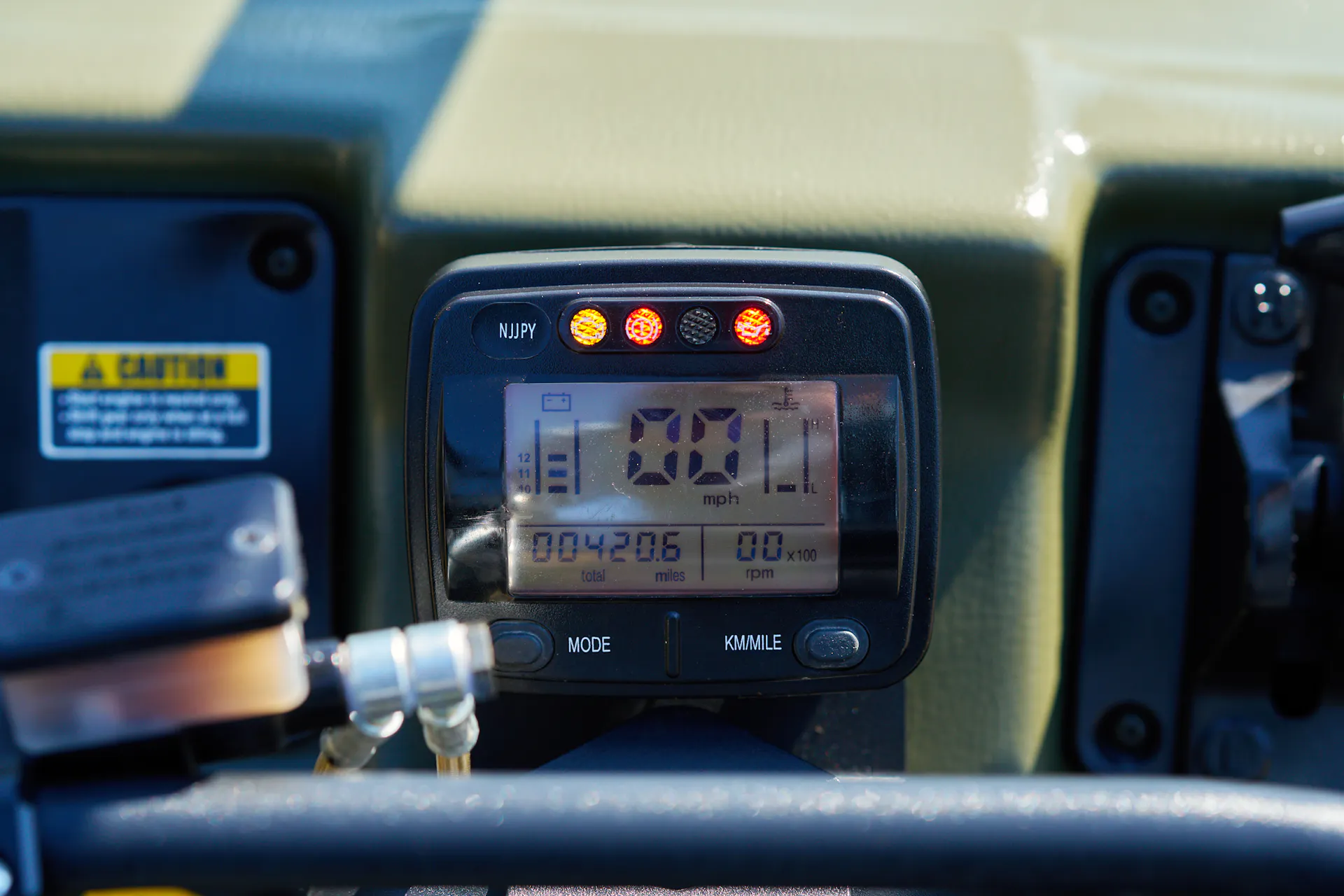 2013 Argo 750 HDI odometer